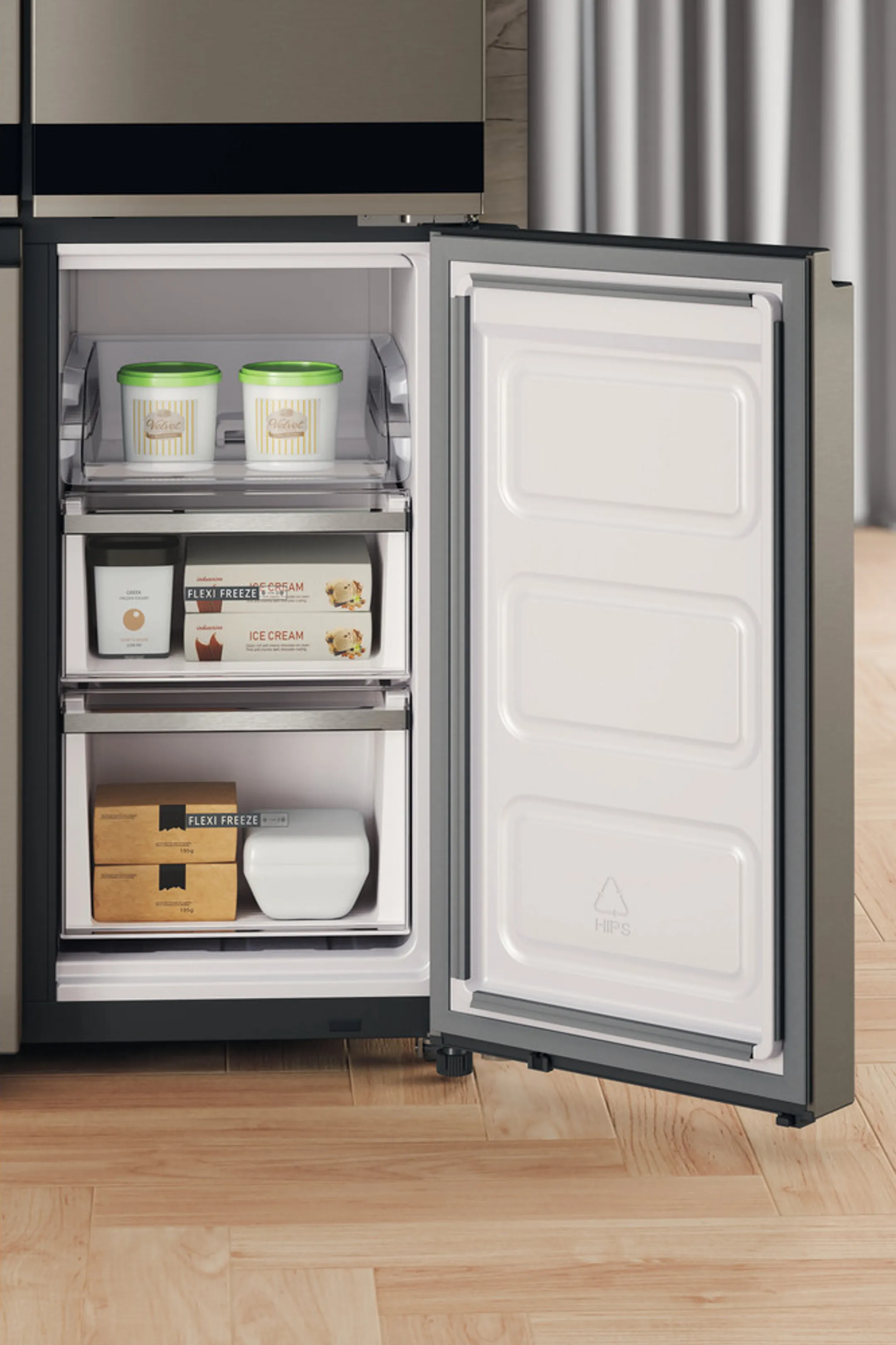 Whirlpool Frigo américain WQ9 U2BL EF NoFrost - Inox image