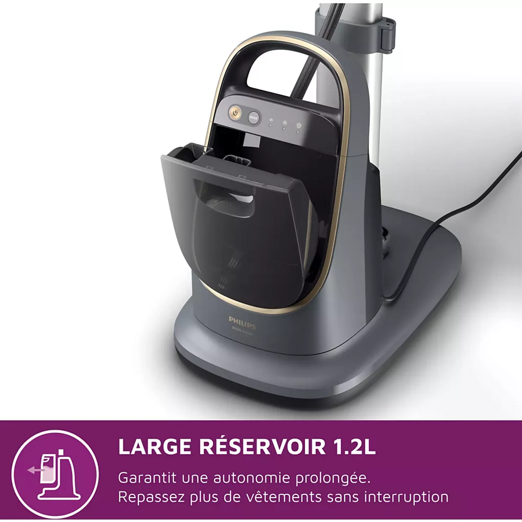 Philips Défroisseur vapeur All-in-One Serie 8500 AIS8540/80 image