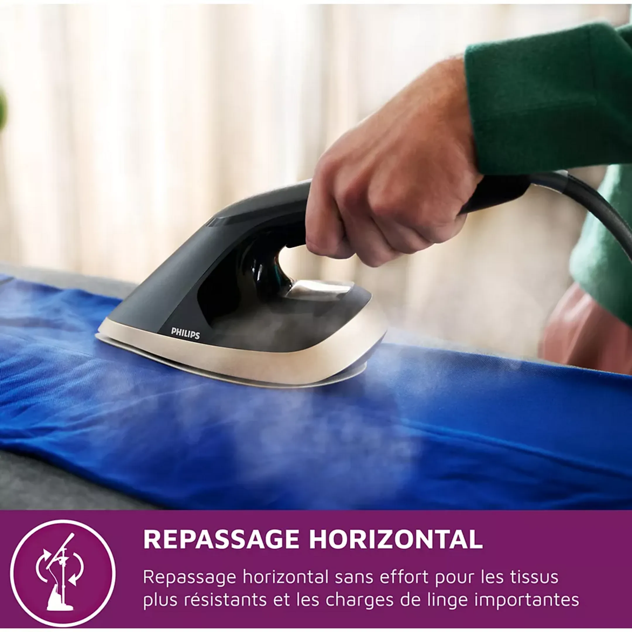 Philips Défroisseur vapeur All-in-One Serie 8500 AIS8540/80 image