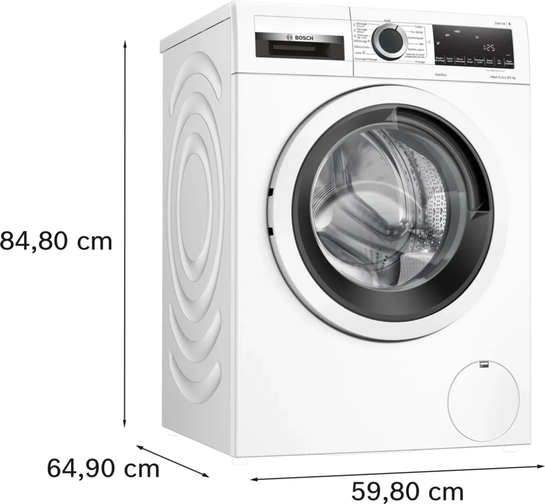 Bosch Washer-dryer Series 4 WNA144V0EN image