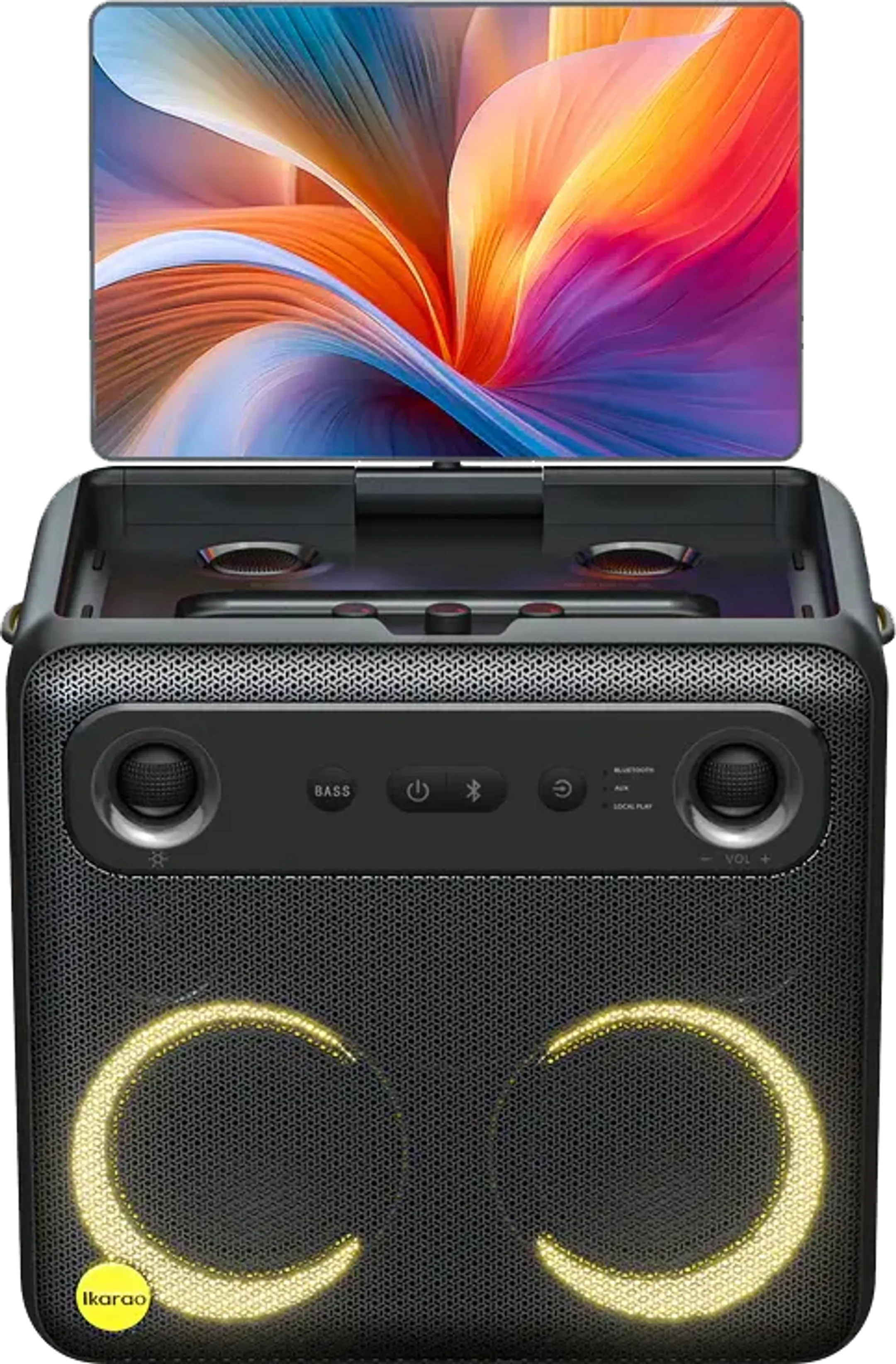 Karaoke Bluetooth-Lautsprecher Break X2 mit 2 Mikrofonen