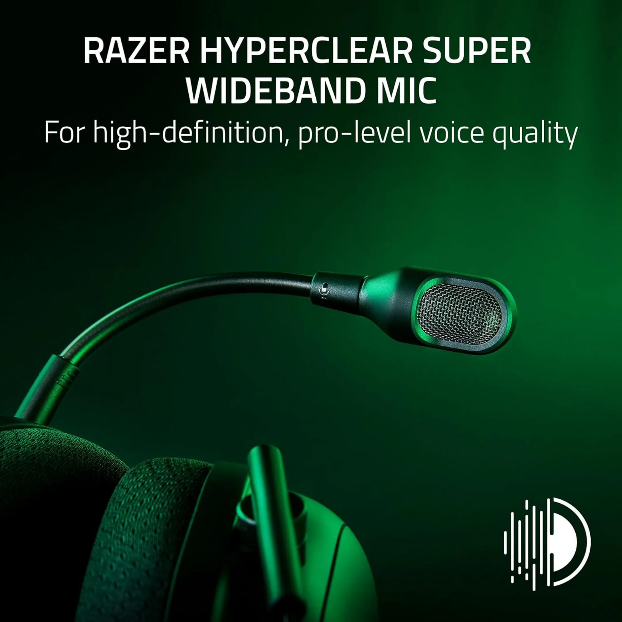 Razer Wireless gaming headset BlackShark V2 Pro - Black image
