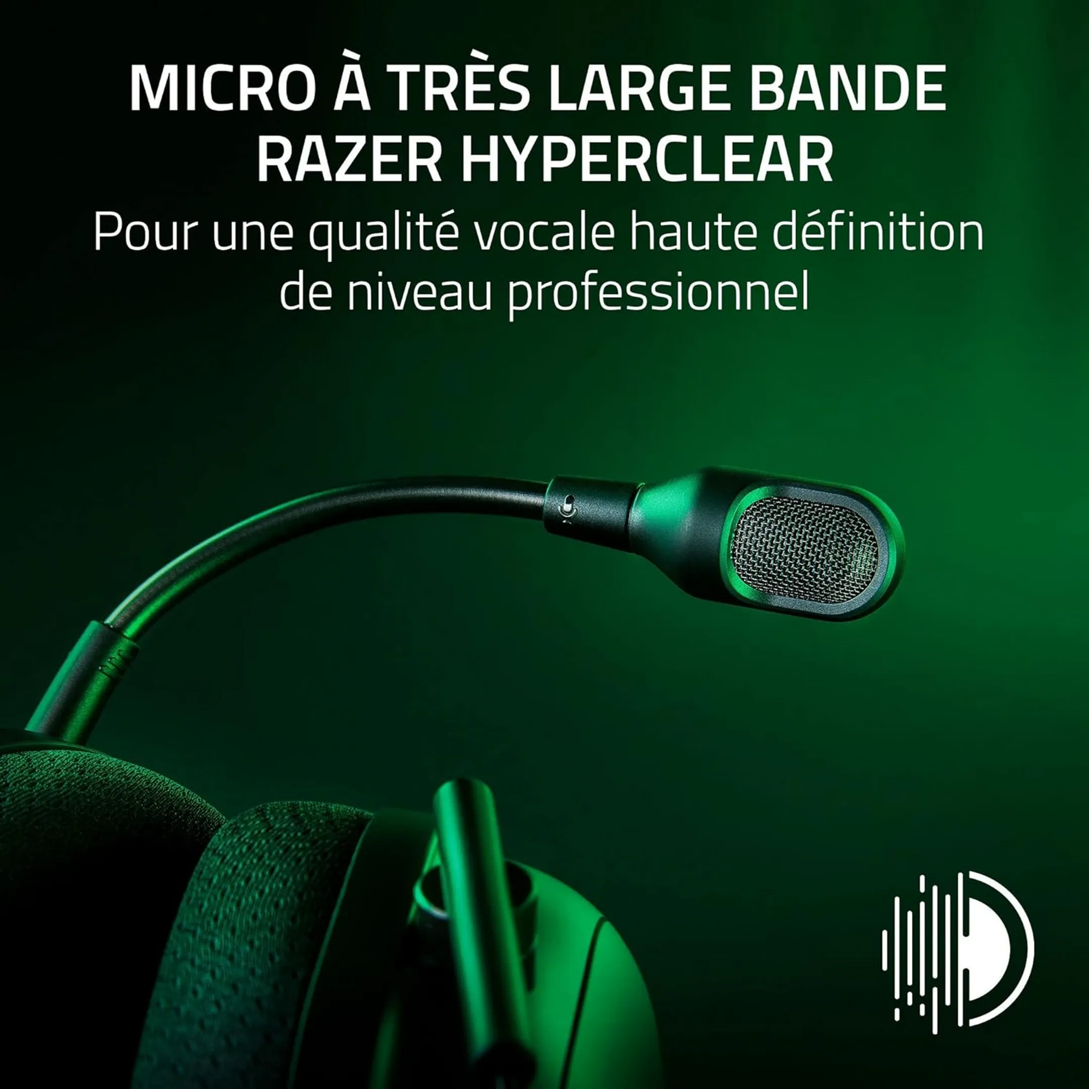 Razer Casque gaming sans fil BlackShark V2 Pro - Noir image