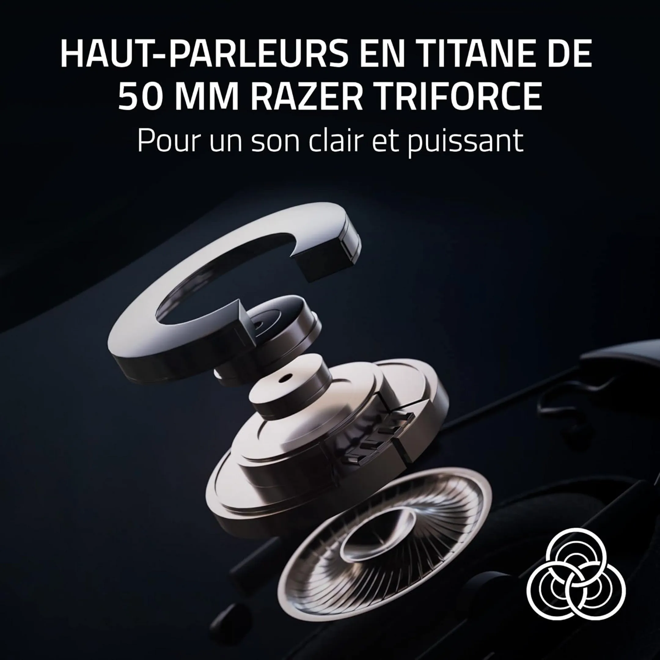 Razer Casque gaming sans fil BlackShark V2 Pro - Noir image