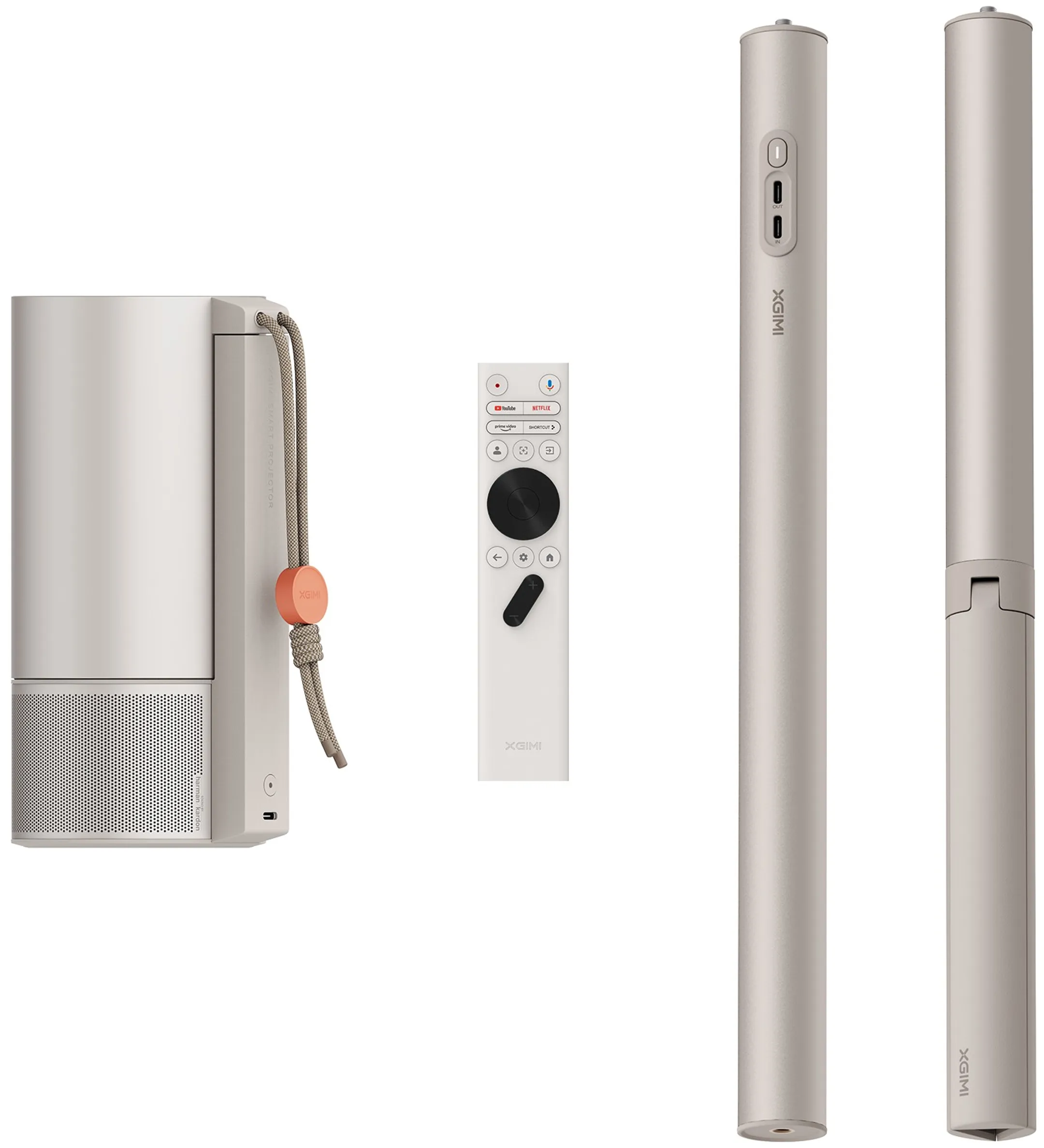 XGIMI Projecteur portable MoGo 3 Pro avec PowerBase Stand image