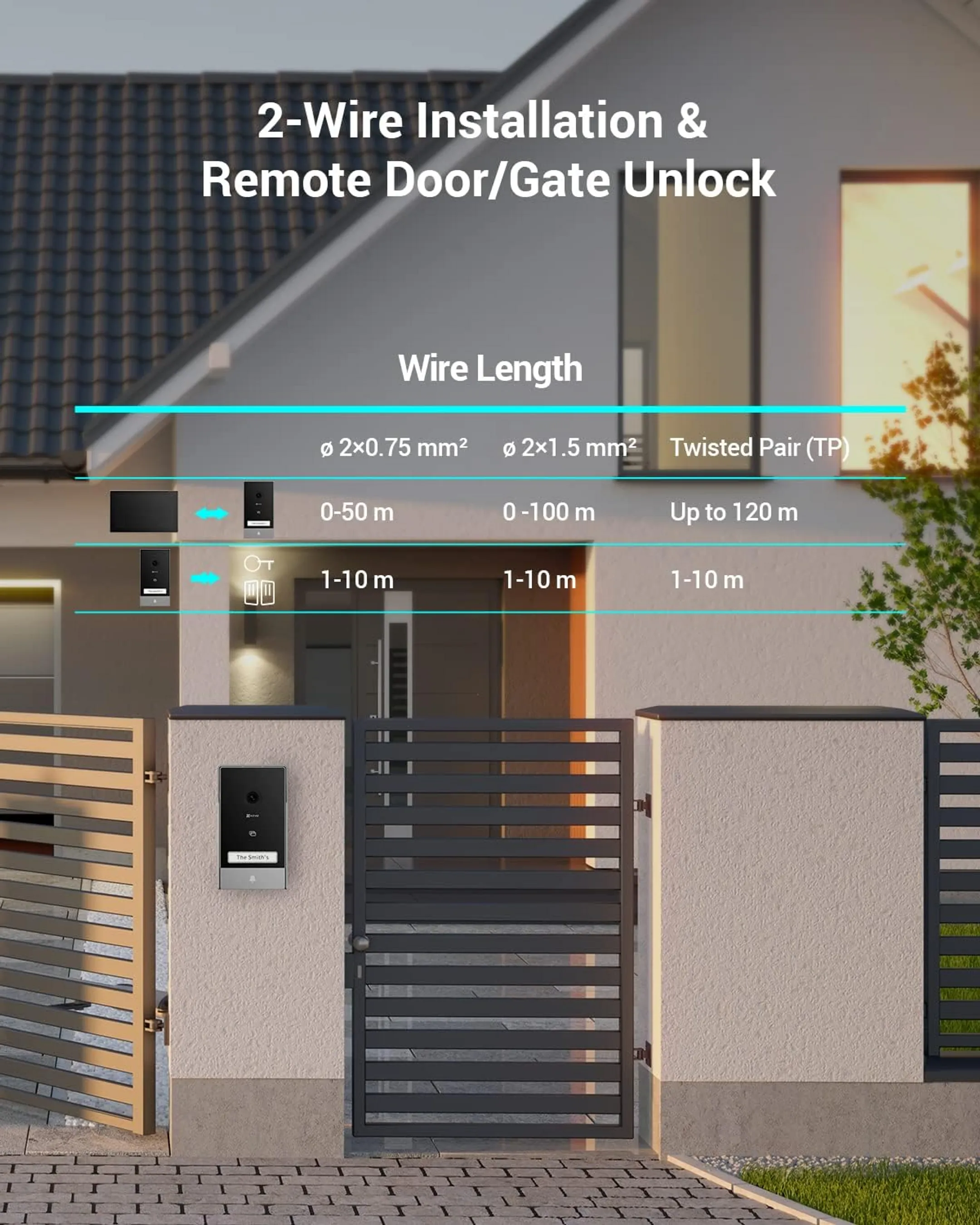 Ezviz Connected videophone HP7 2K image