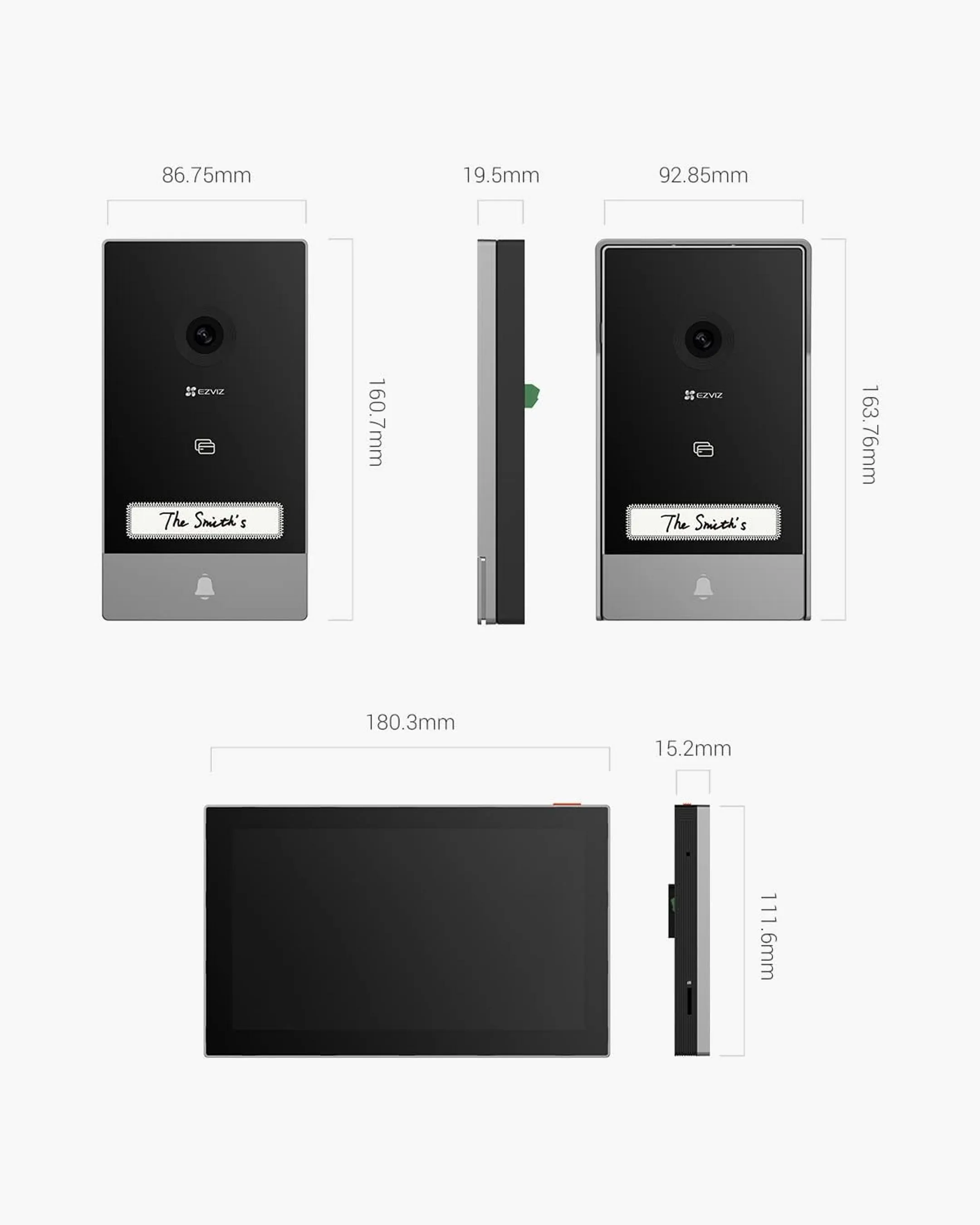 Ezviz Connected videophone HP7 2K image