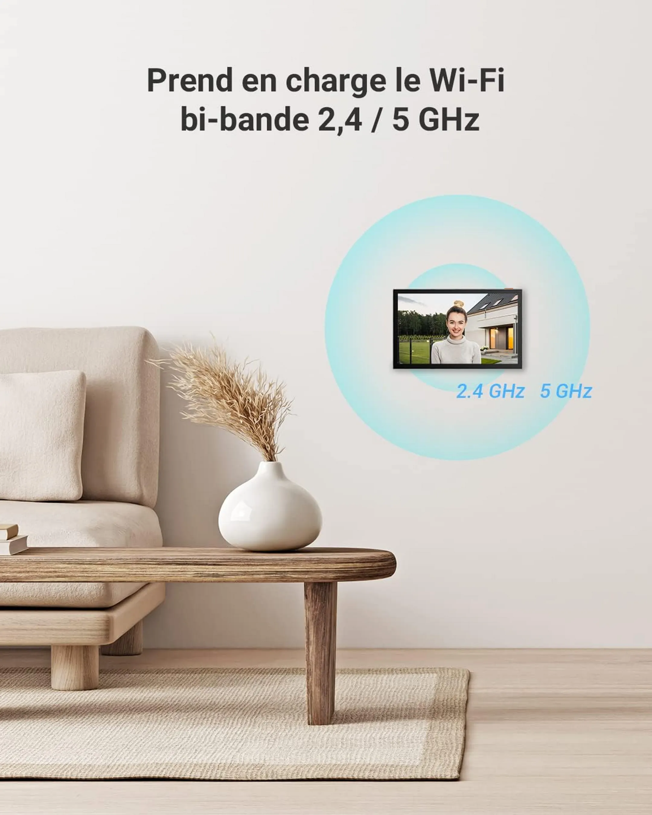 Ezviz Visiophone connecté HP7 2K image