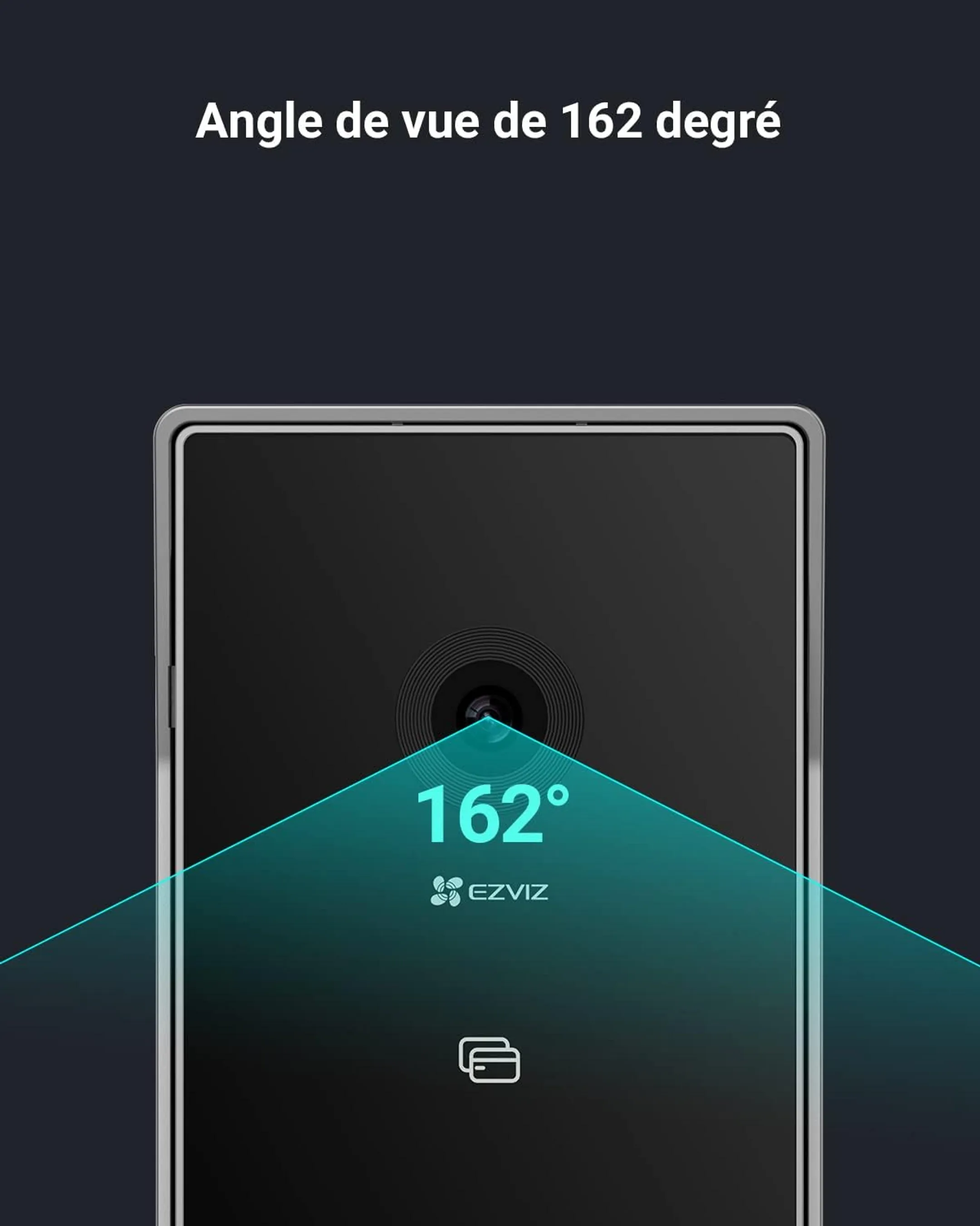 Ezviz Visiophone connecté HP7 2K image