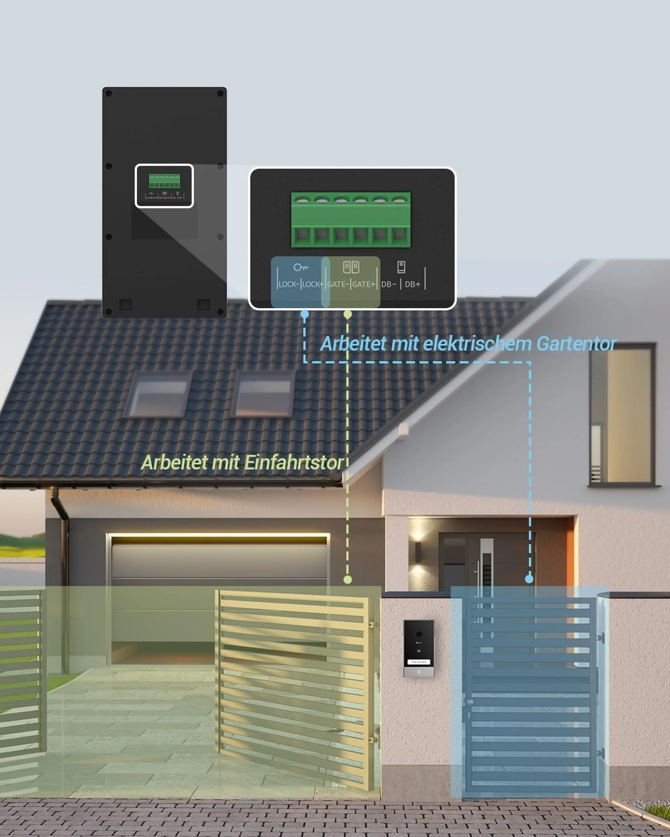 Ezviz Angeschlossenes Bildtelefon HP7 2K image