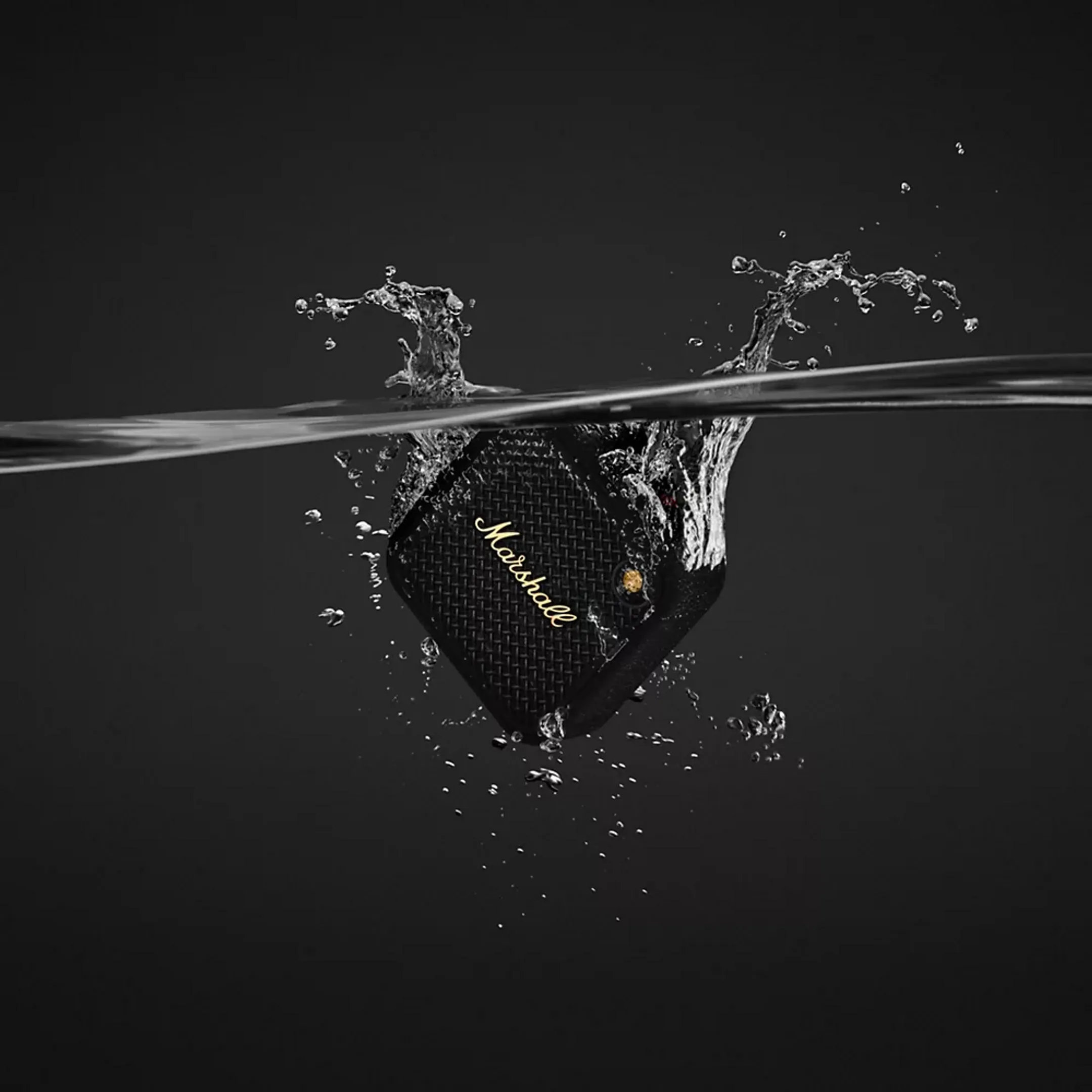 Marshall Bluetooth Speaker Willen II - Black & Brass image