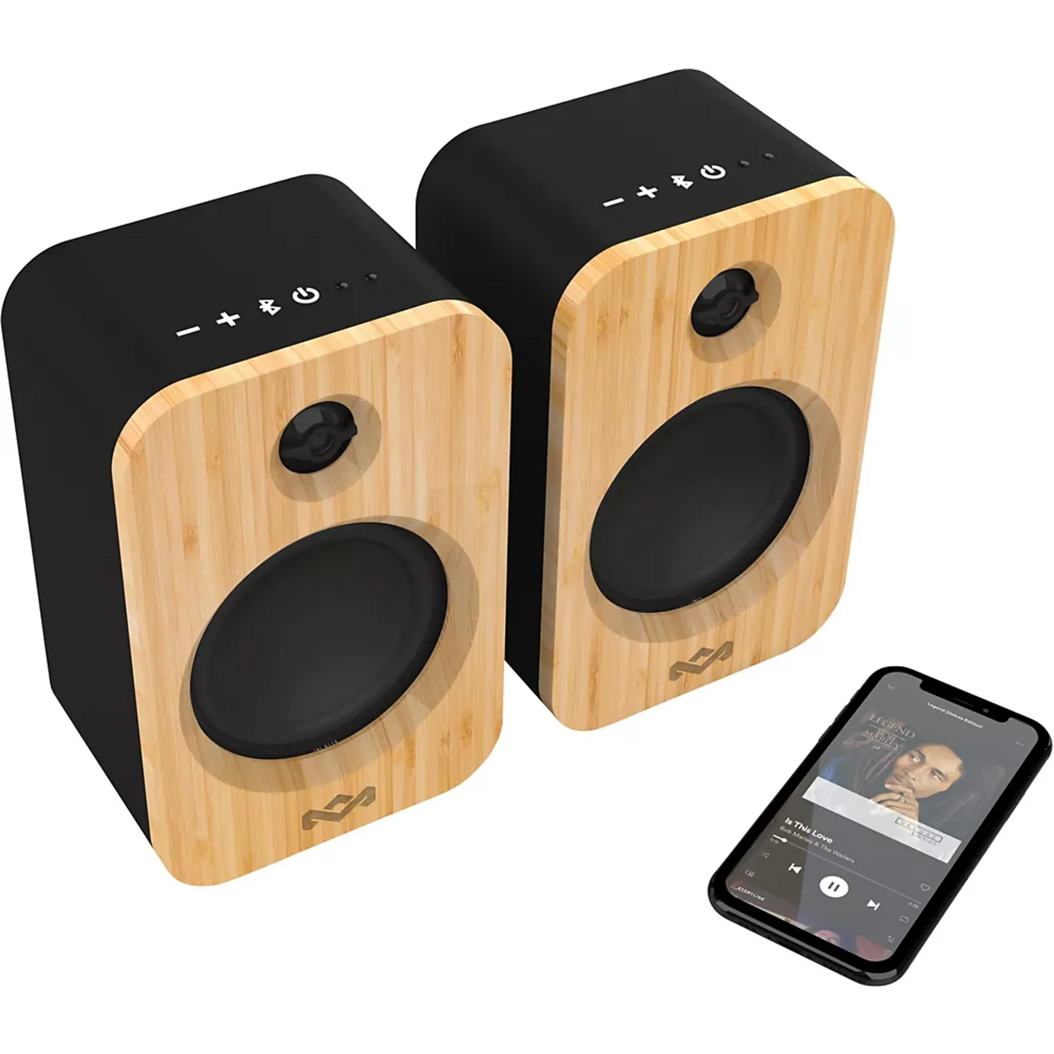 Bluetooth speakers Get Together Duo - Wood