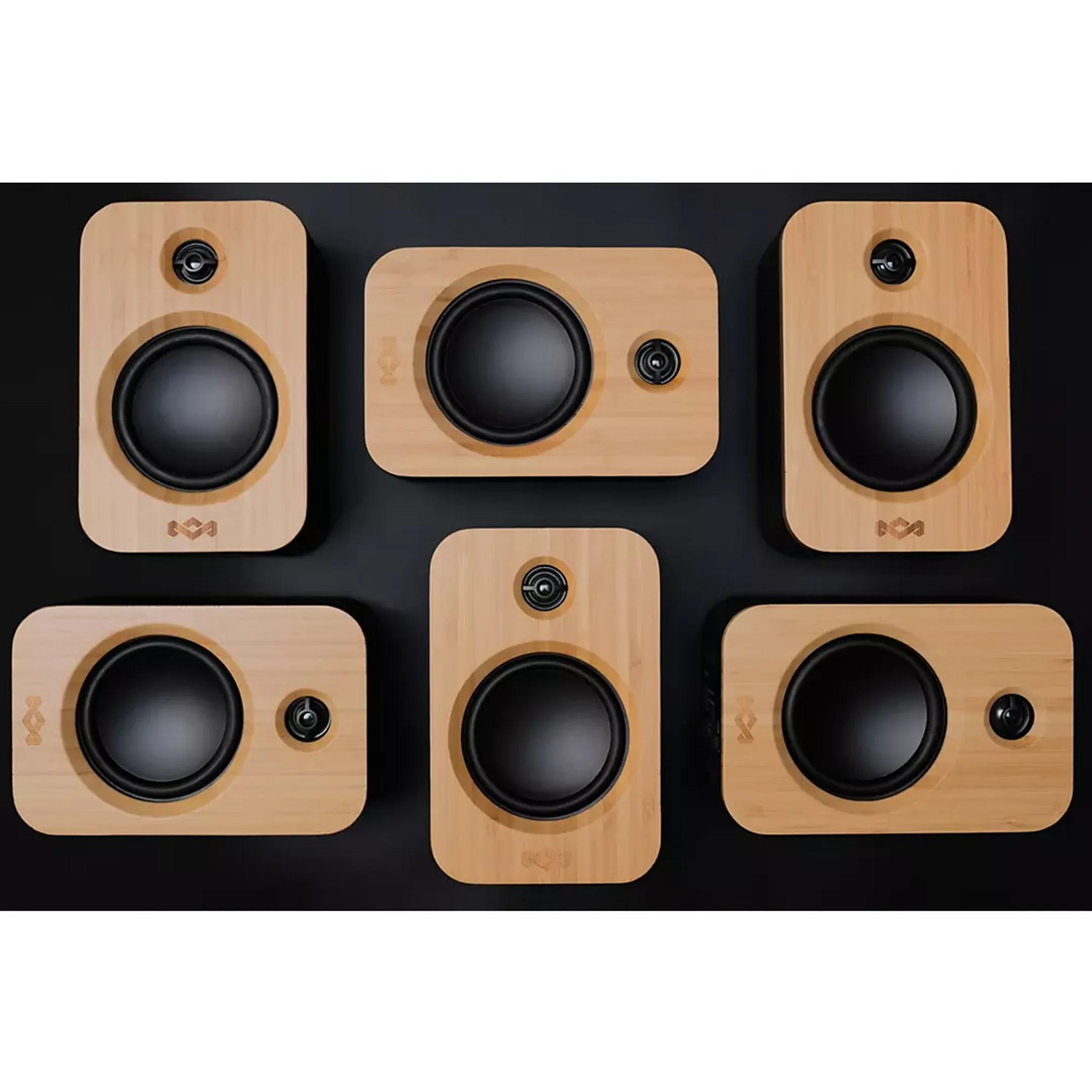 Bluetooth speakers Get Together Duo - Wood