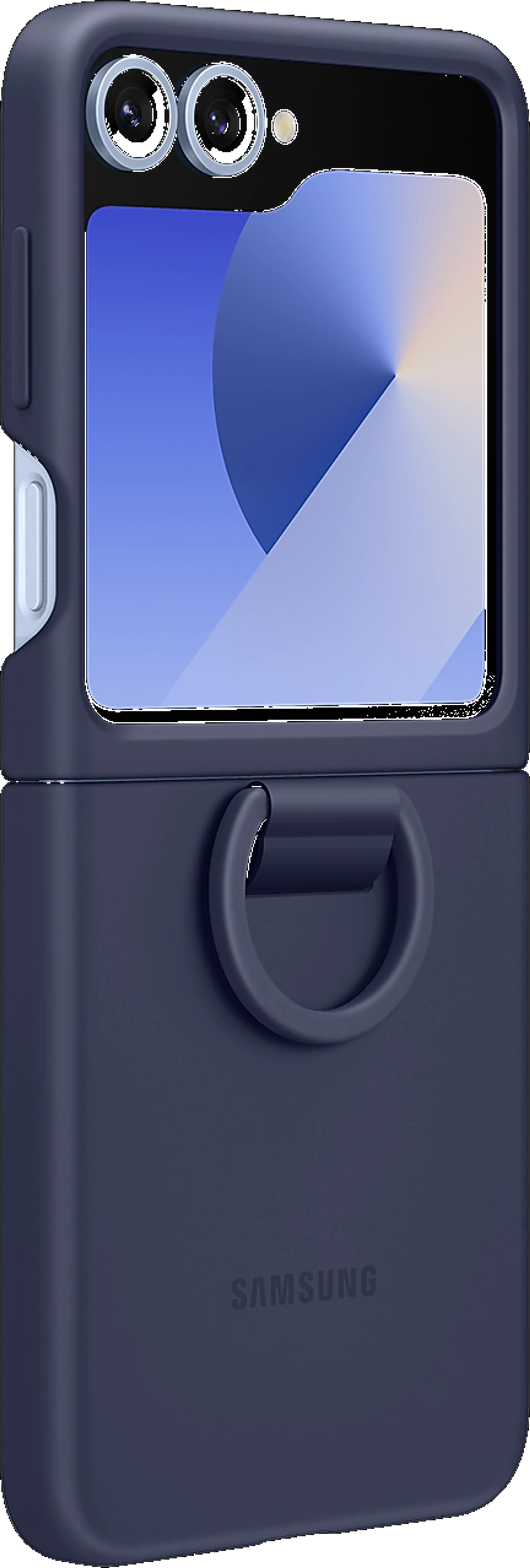 Samsung Silicone cover for Galaxy Z Flip6 - Navy image