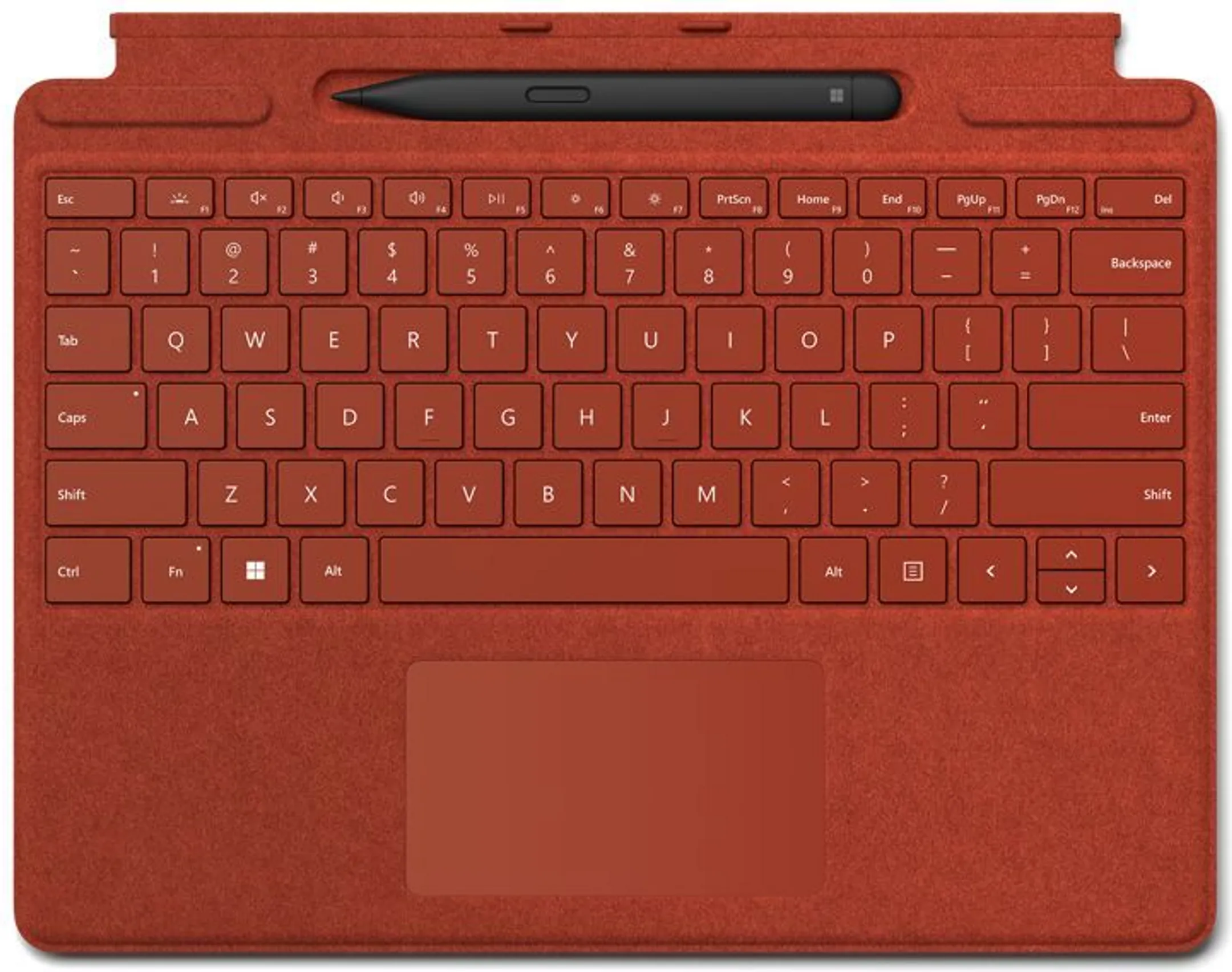 Clavier Surface Pro Signature Keyboard avec Slim Pen 2 - Azerty - Rouge