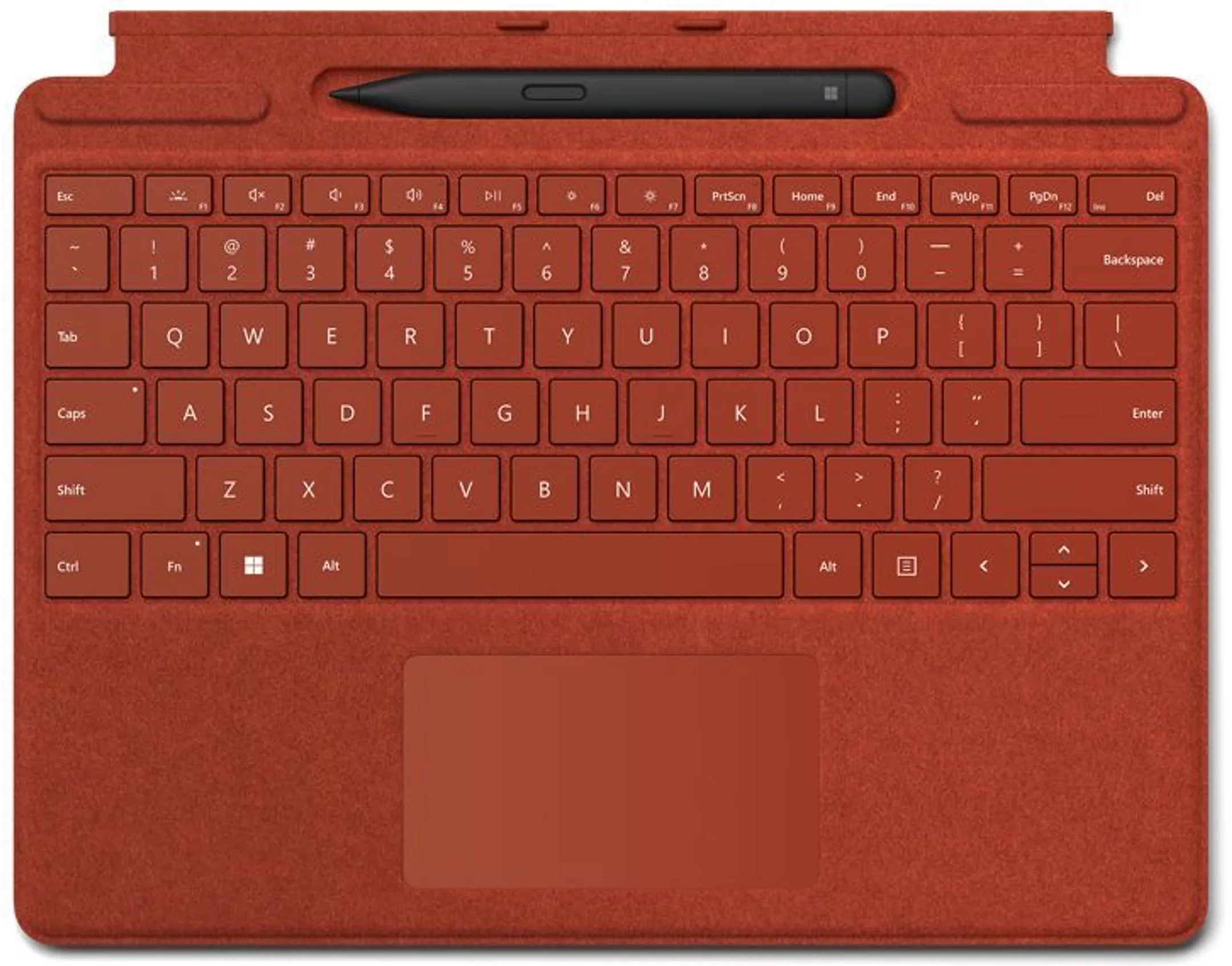 Clavier Surface Pro Signature Keyboard avec Slim Pen 2 - Qwertz - Rouge