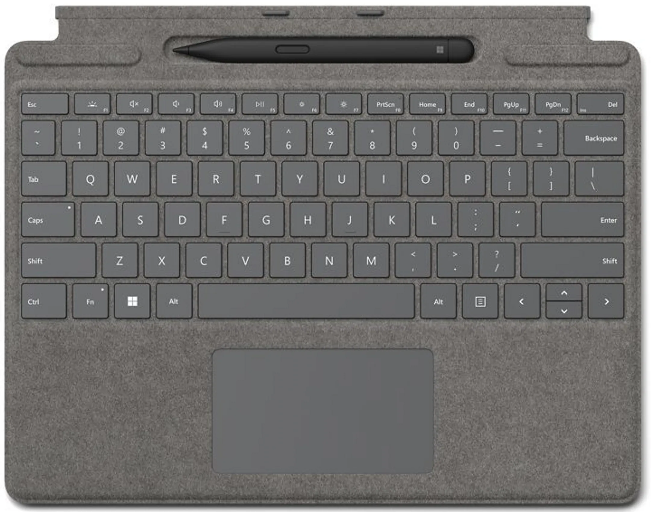 Clavier Surface Pro Signature Keyboard avec Slim Pen 2 - Qwertz - Platinium