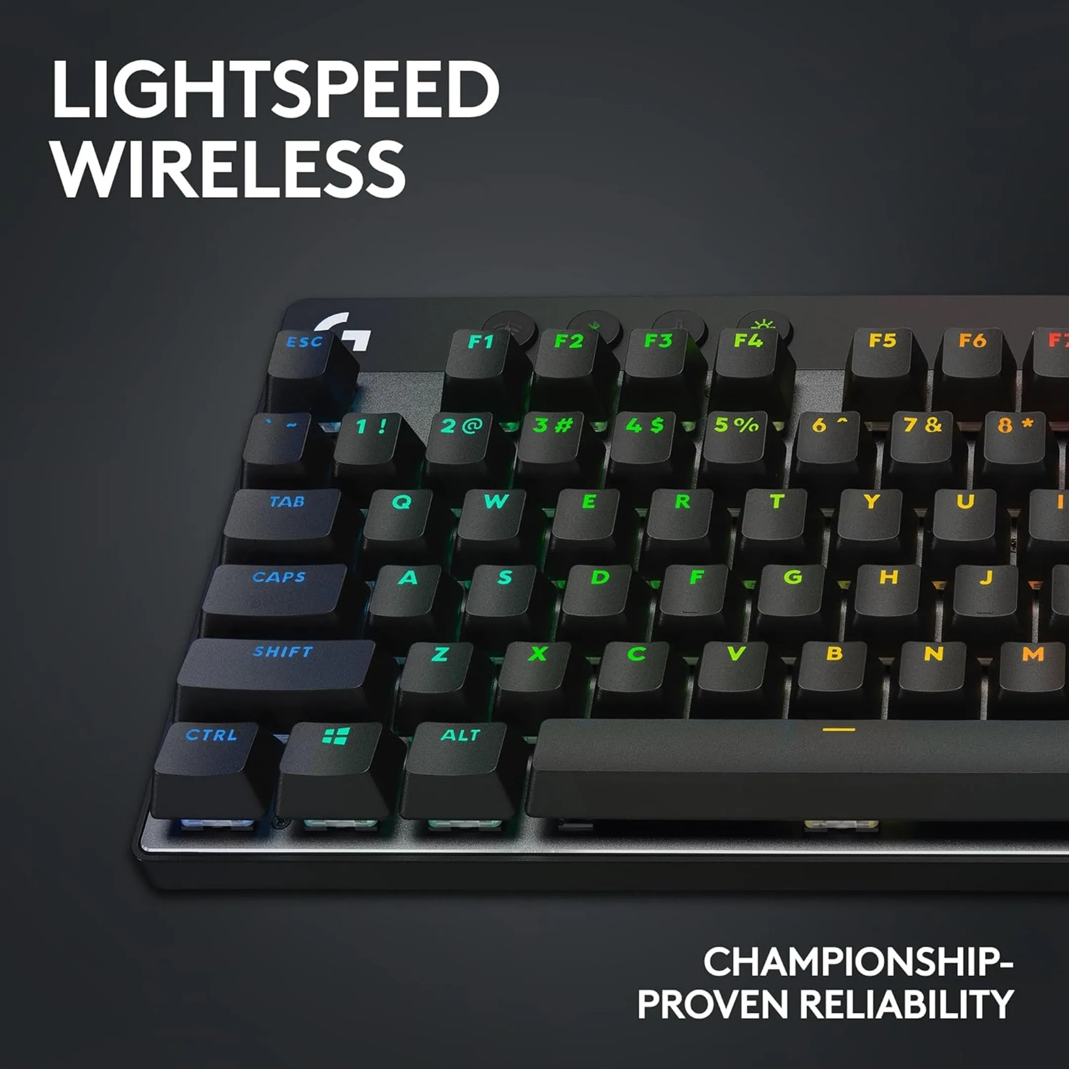 Logitech G Wireless Gaming Keyboard Pro X TKL Lightspeed - QWERTZ - Black image