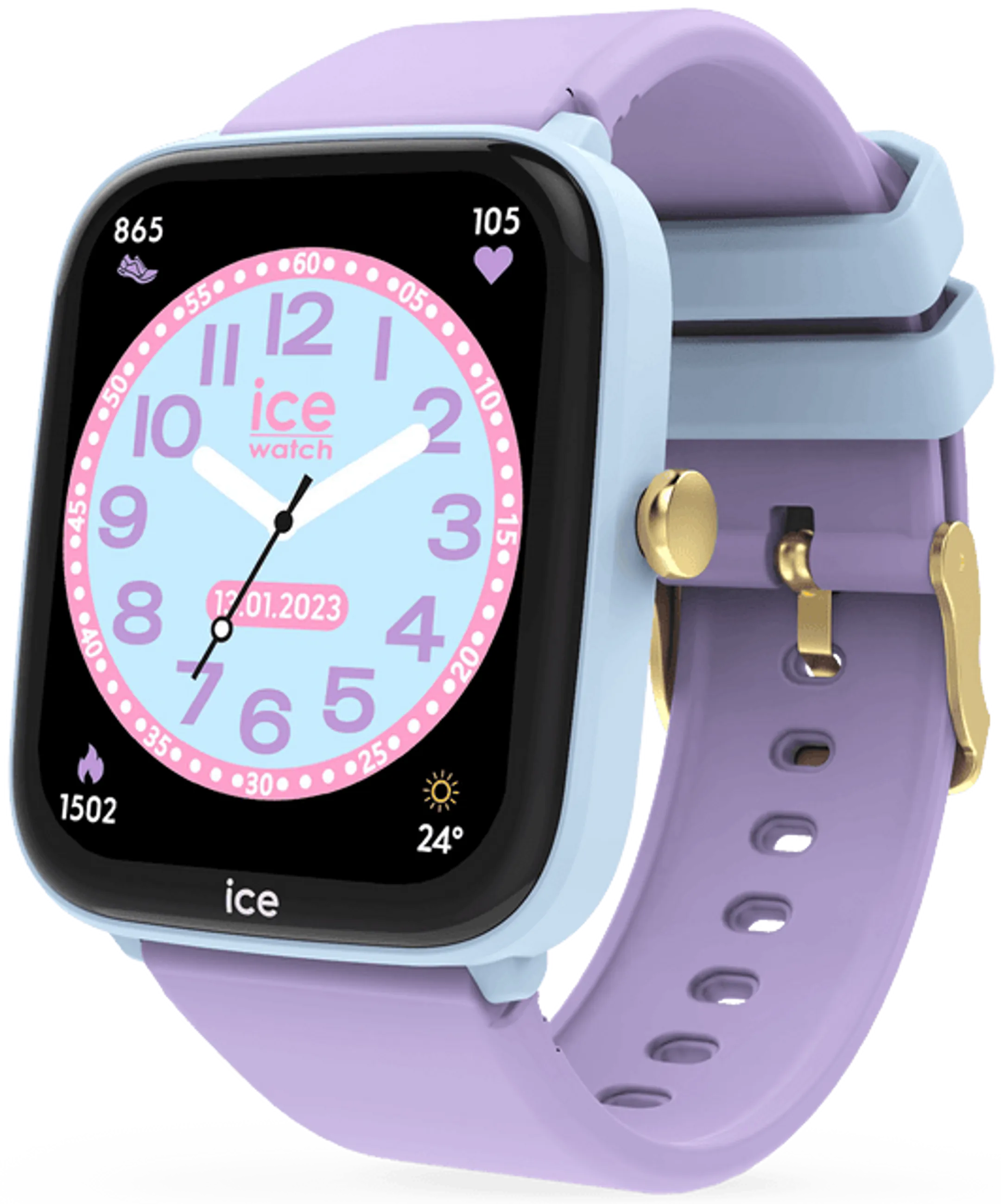 ICE WATCH Smartwatch pour enfant Ice Smart Junior 2.0 - Soft Blue Purple image