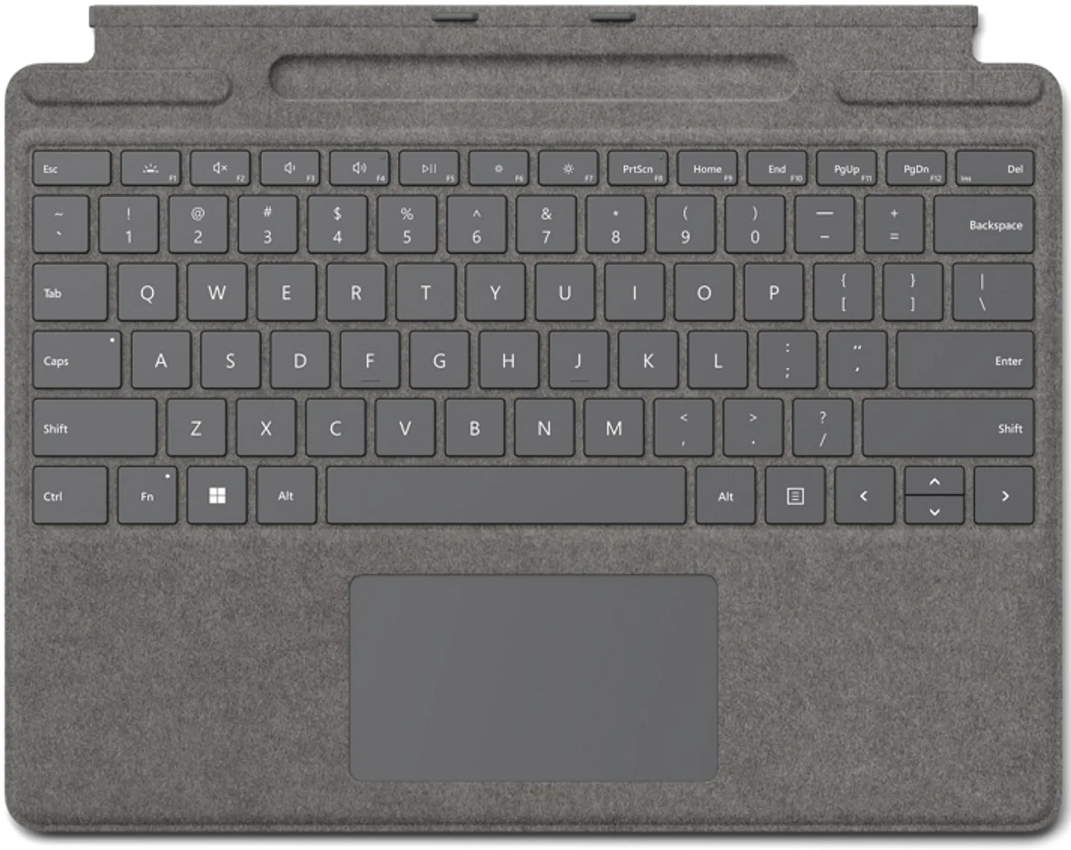 Clavier Surface Pro Signature Keyboard - Qwertz - Platinium