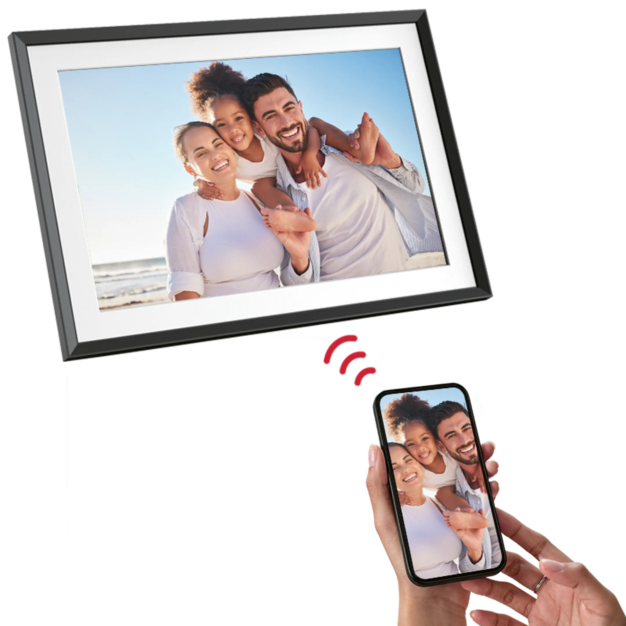 AGFA 10” connected photo frame Realiview APF1000WIFI image