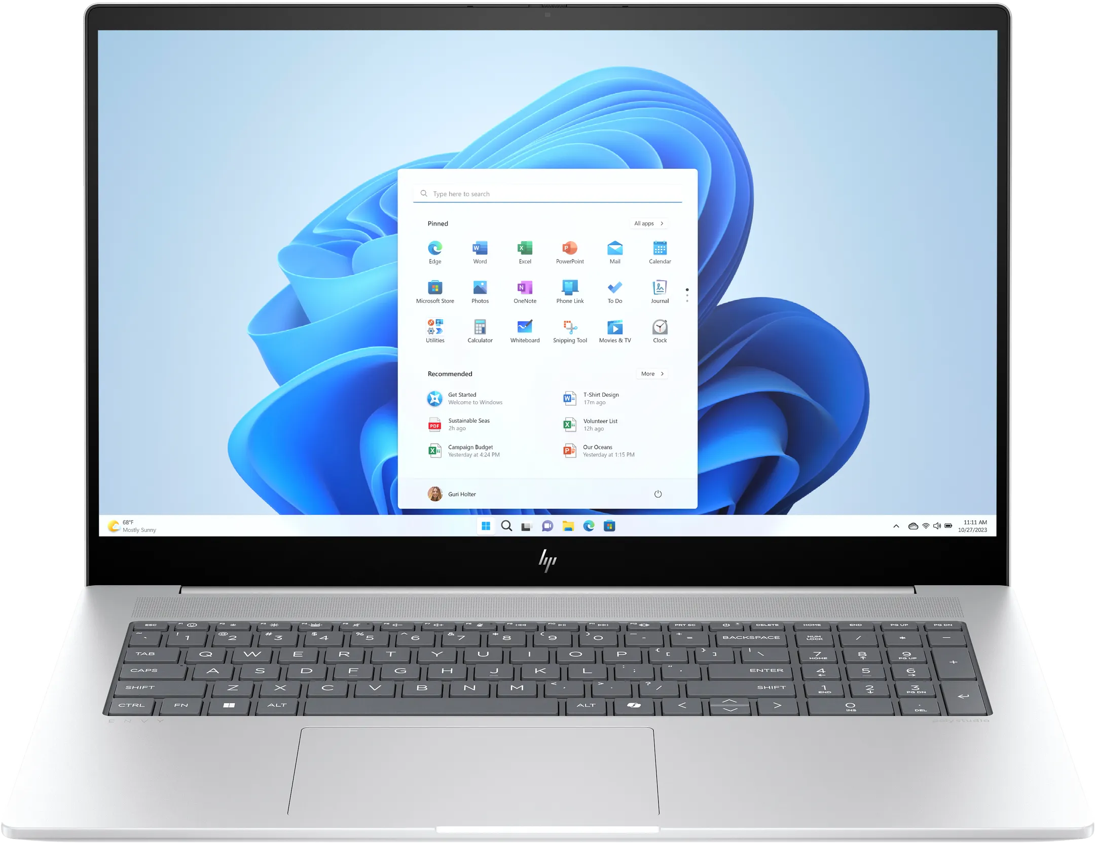 Laptop 17" Envy Ultra 7 16GB 1TB SSD RTX 3050 - QWERTZ - 17-DA0001NZ