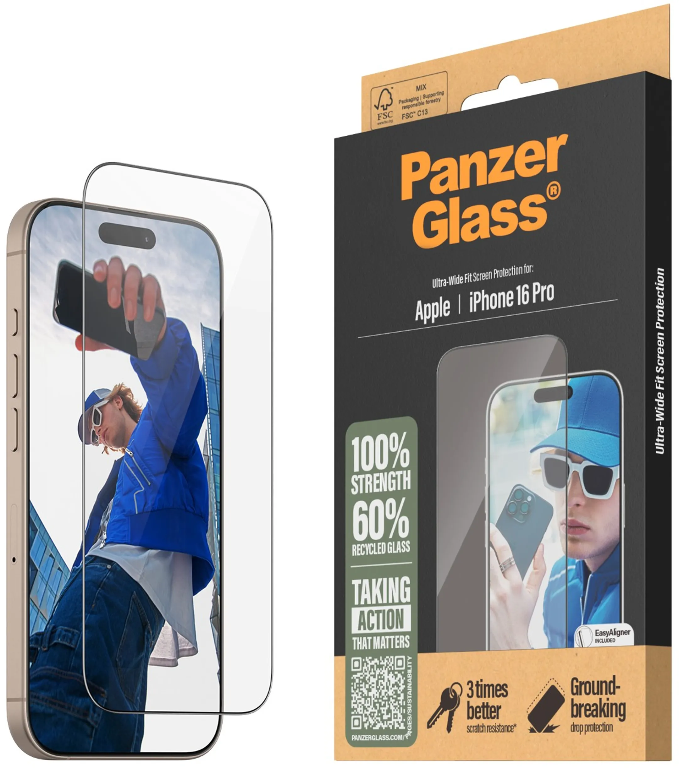 Protection écran Ultra-Wide pour iPhone 16 Pro