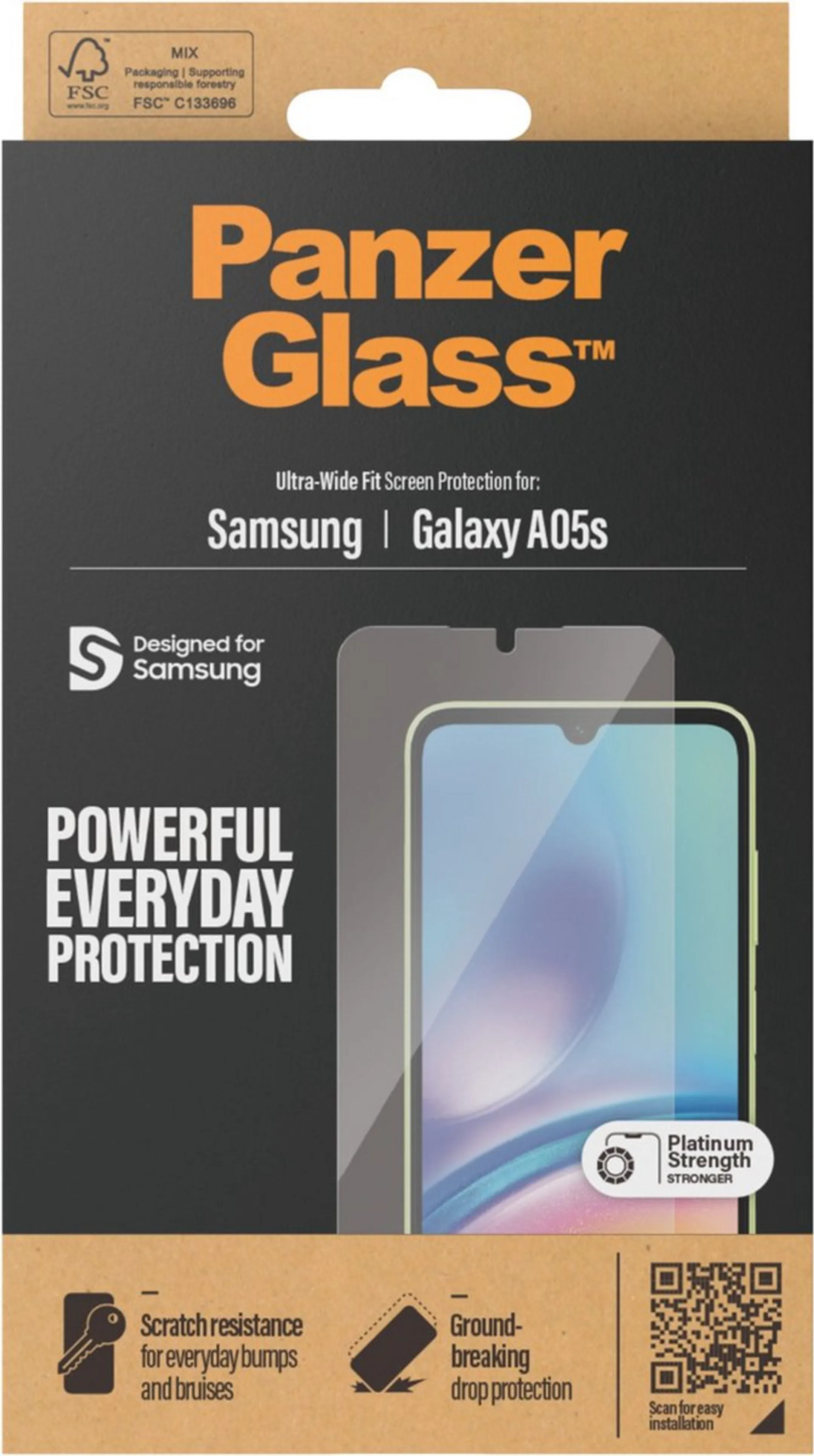 Protection écran Ultra-Wide pour Galaxy A05s