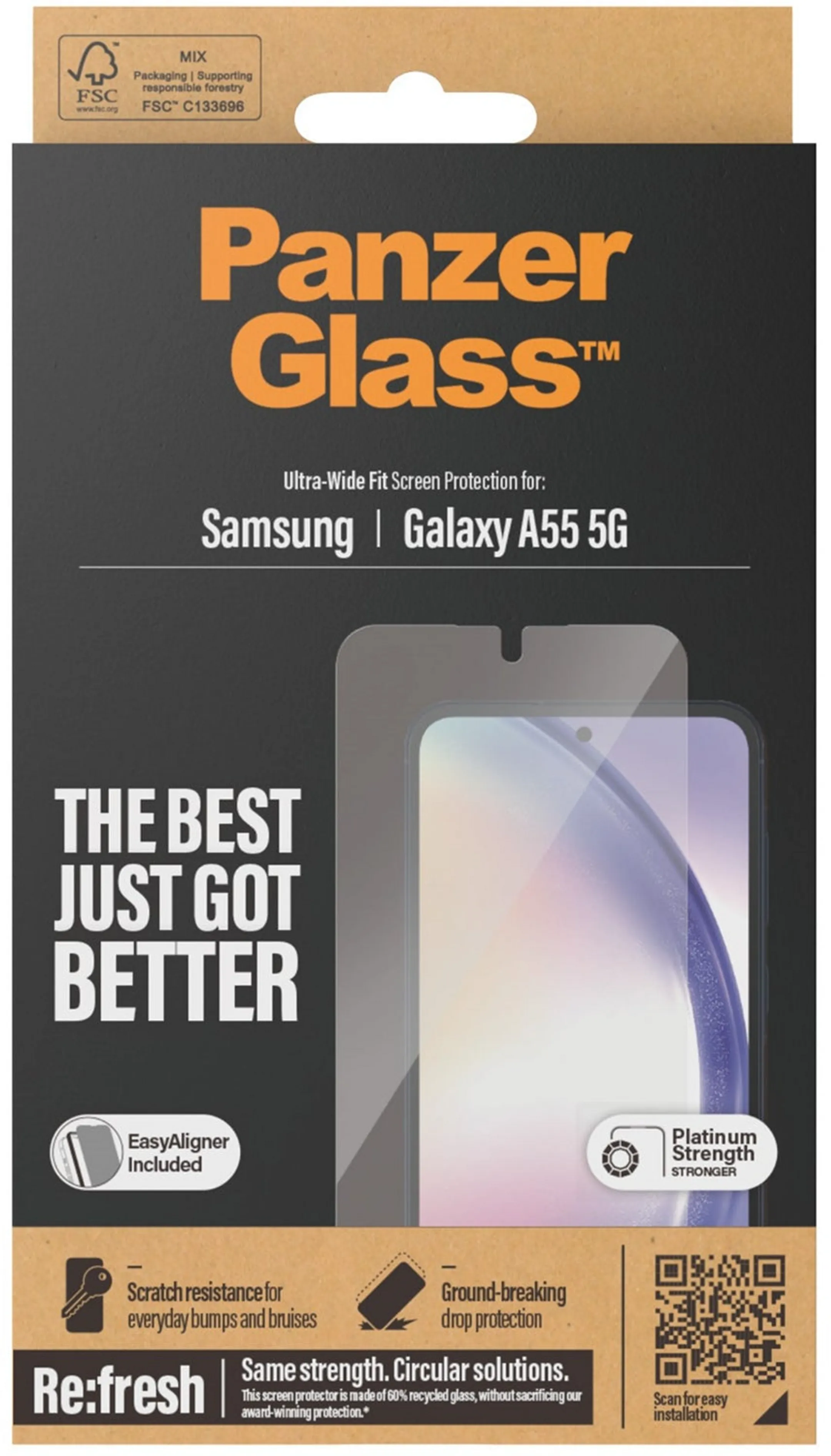 Protection écran Ultra-Wide pour Galaxy A55 5G