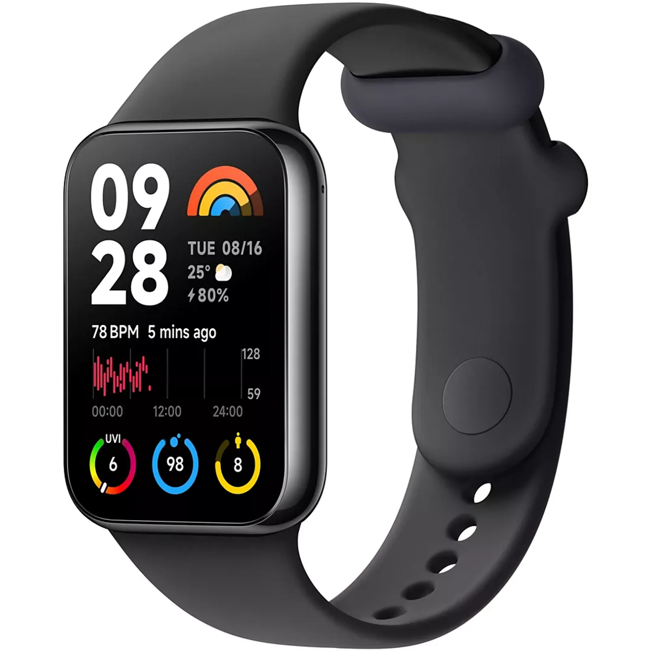 Xiaomi Smartwatch Mi Band 8 Pro + Bracelet maille Milano image