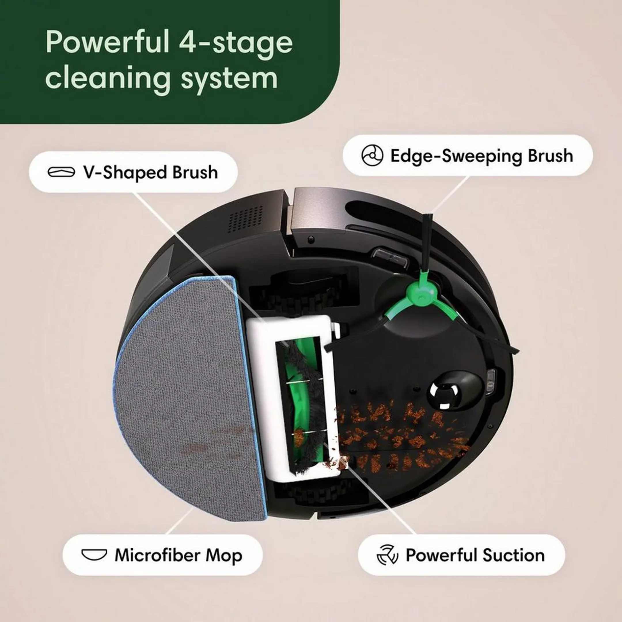 Vacuum-cleaning robot Roomba Combo 2 Essential