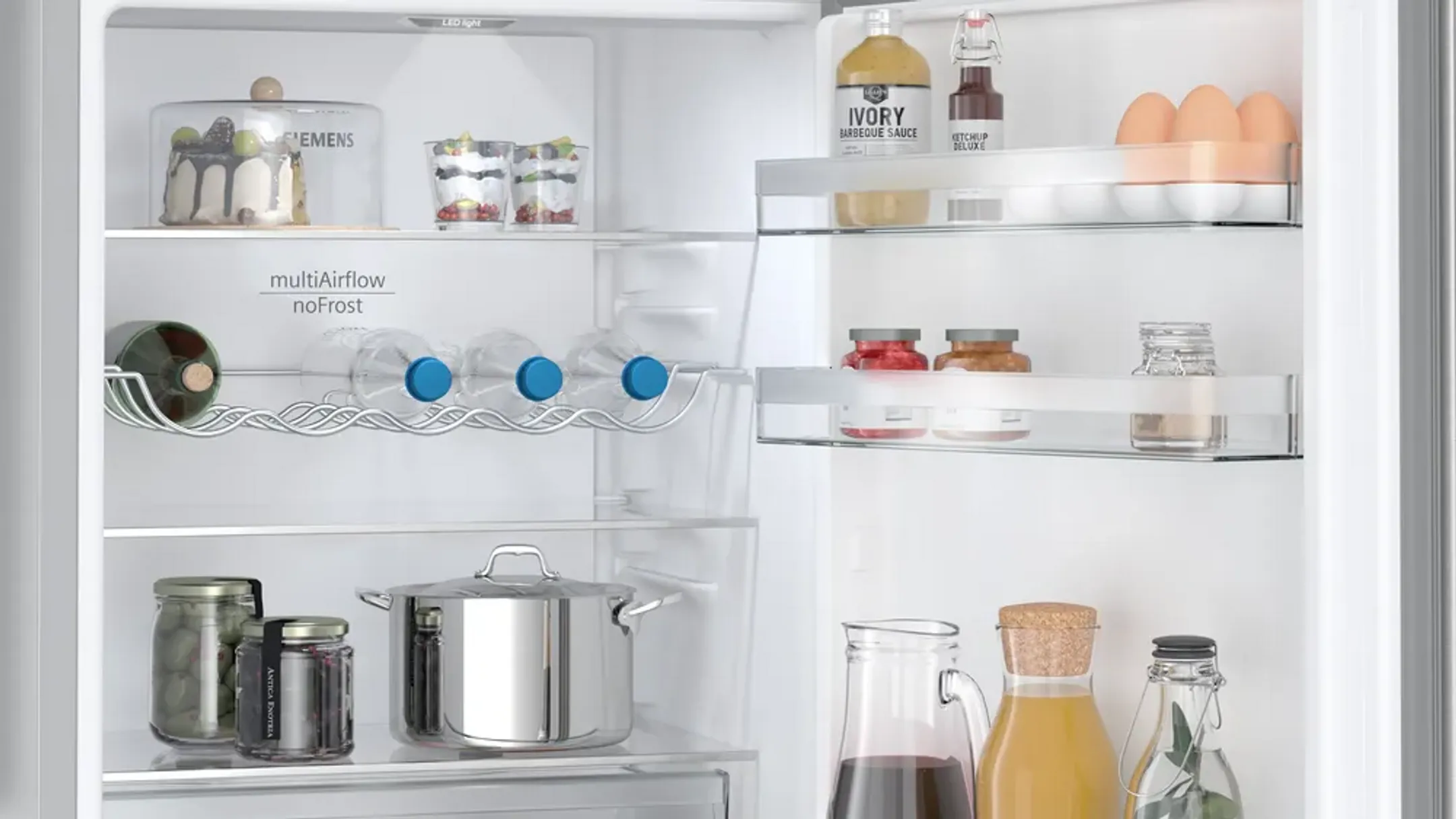 Siemens Combi fridge-freezer iQ300 KG36N2LCF image