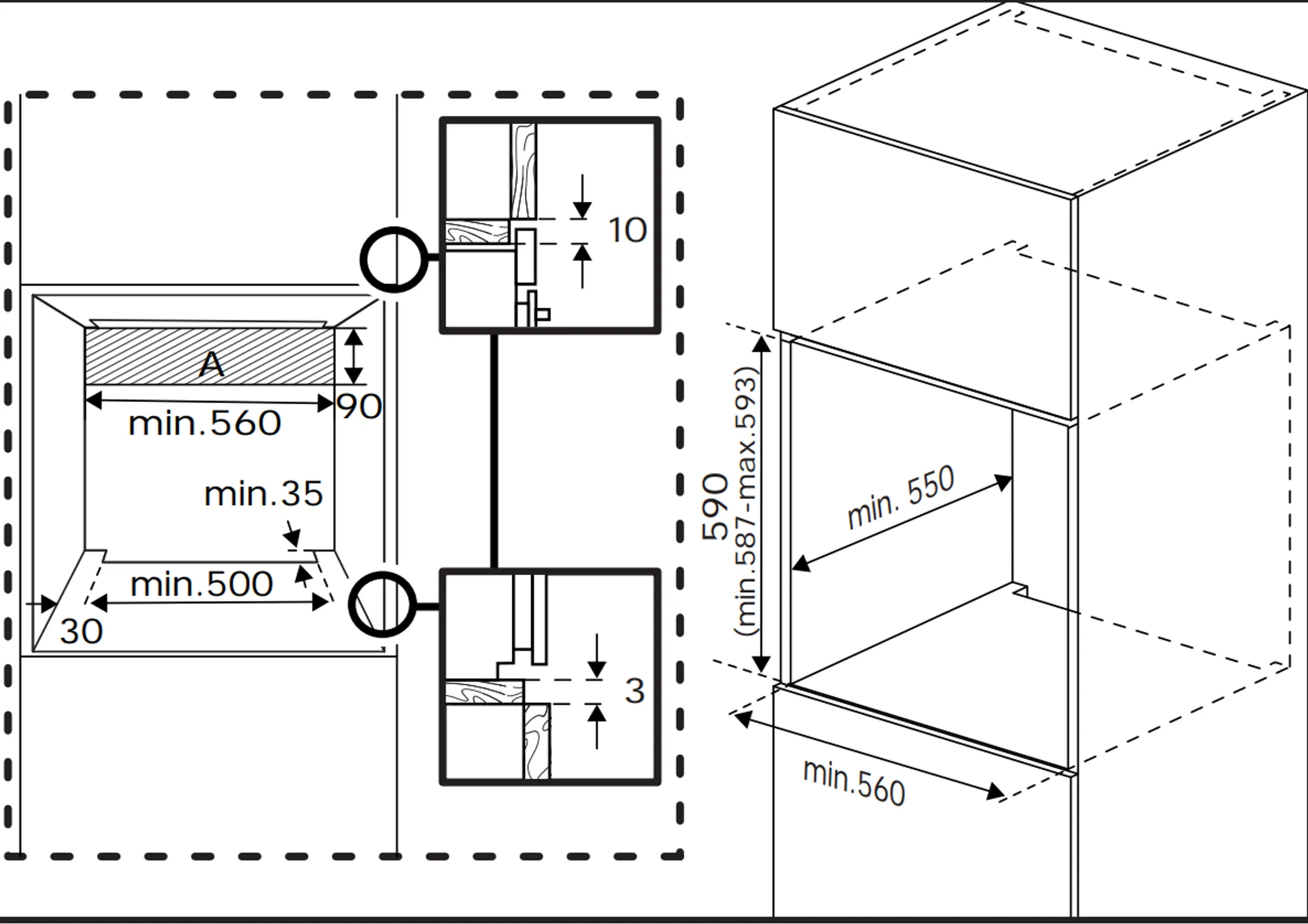Four Multifonction encastrable BBIM17300BSEA
