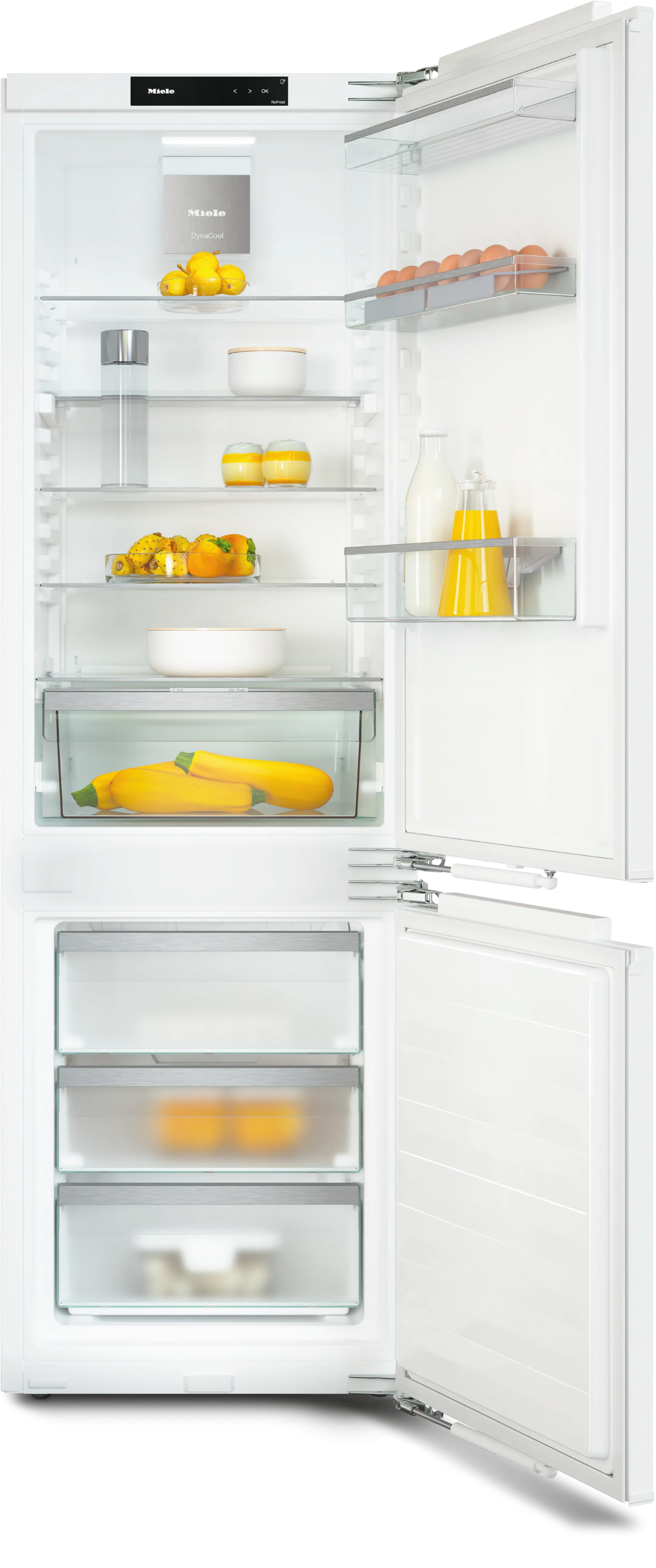Built-in fridge-freezer combi DynaCool KFN 7734 E