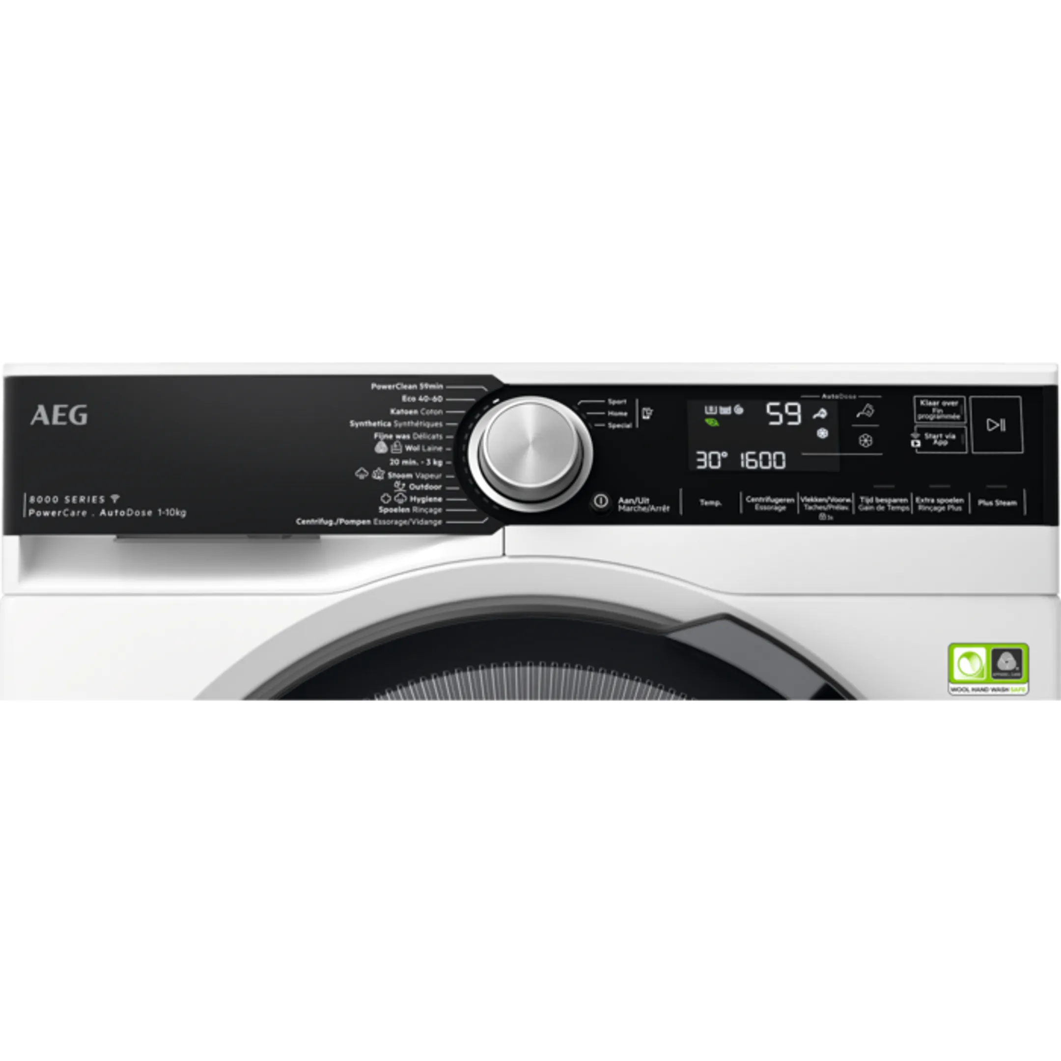 AEG Washing machine 8000 PowerCare LR87Q066 image