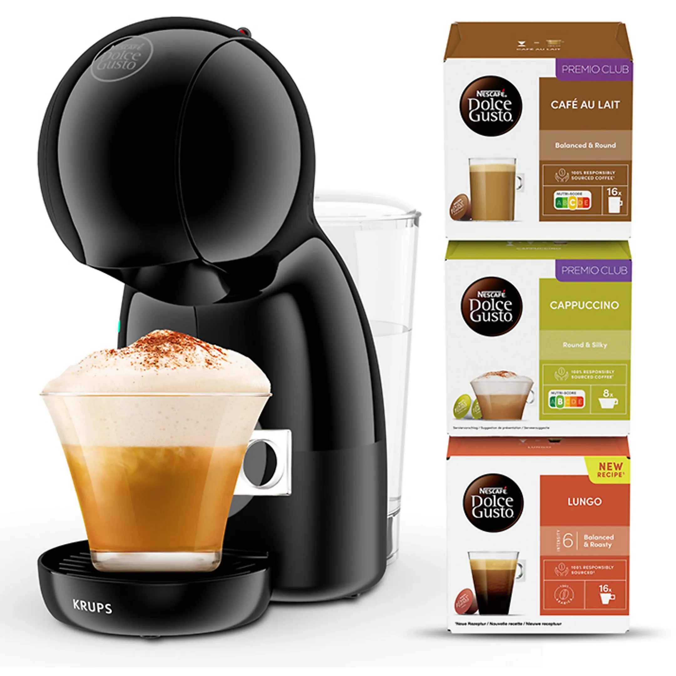 Machine à café Dolce Gusto Picolo XS Bundle 48 Capsules