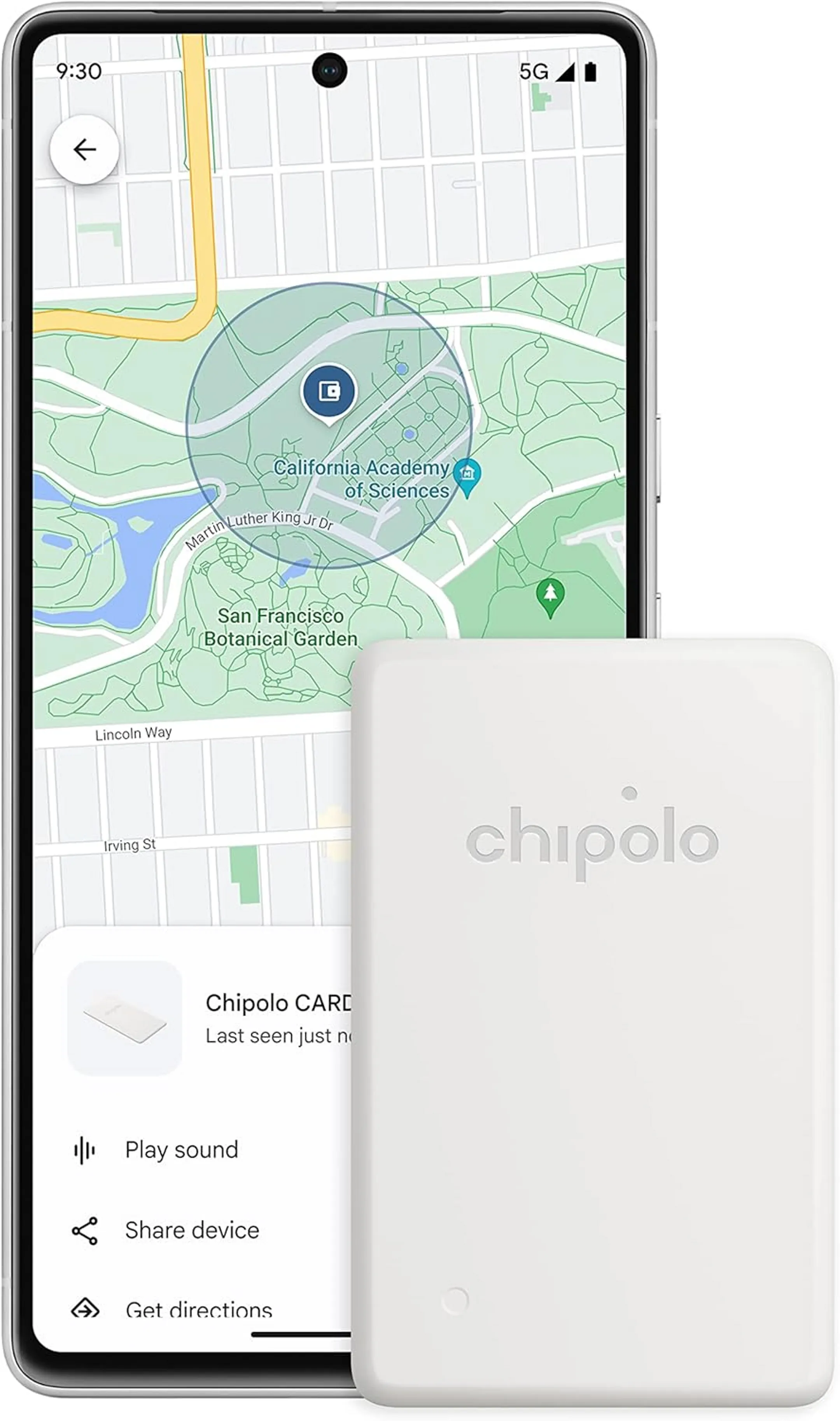 CHIPOLO Tracker Point BUNDLE - 1 ONE Point & 1 CARD Point - Android image