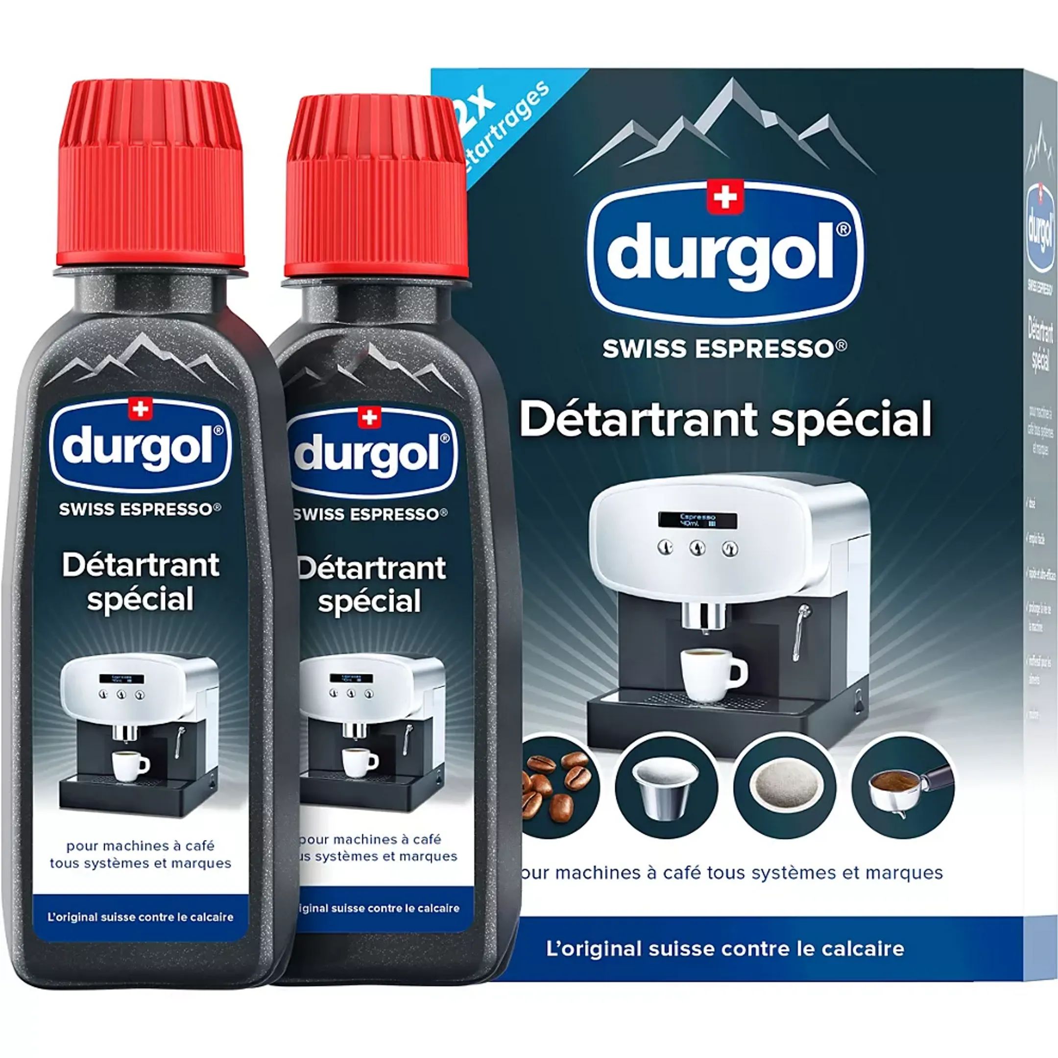 Détartrant Swiss espresso - 2 x 125ml