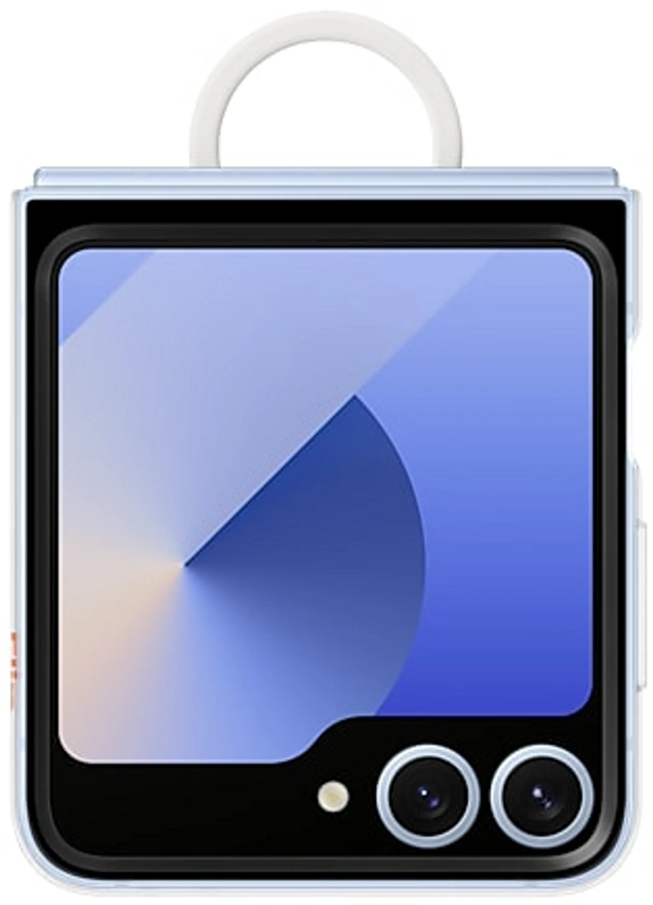 Silicone cover for Galaxy Z Flip6 - Clear