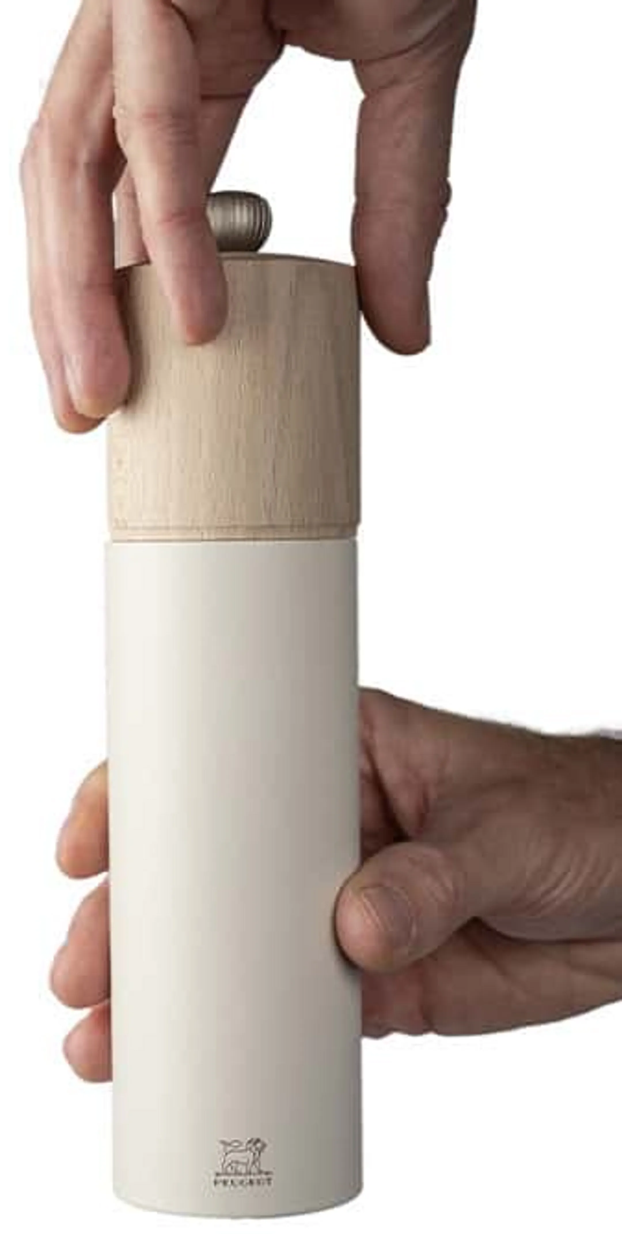 Peugeot Moulin à sel Boreal - 21cm - Blanc image