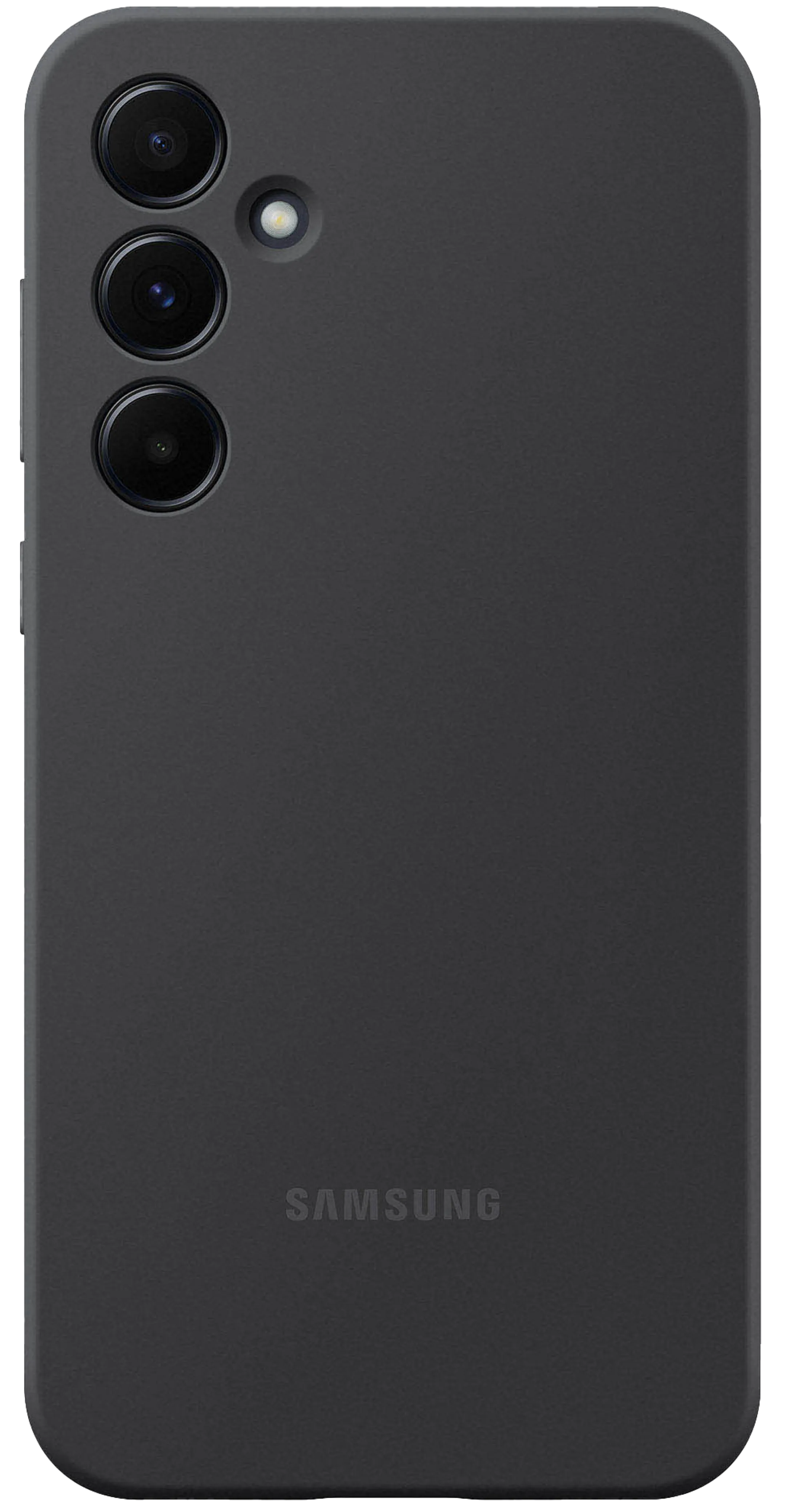 Silicone case for Galaxy A55 - Black