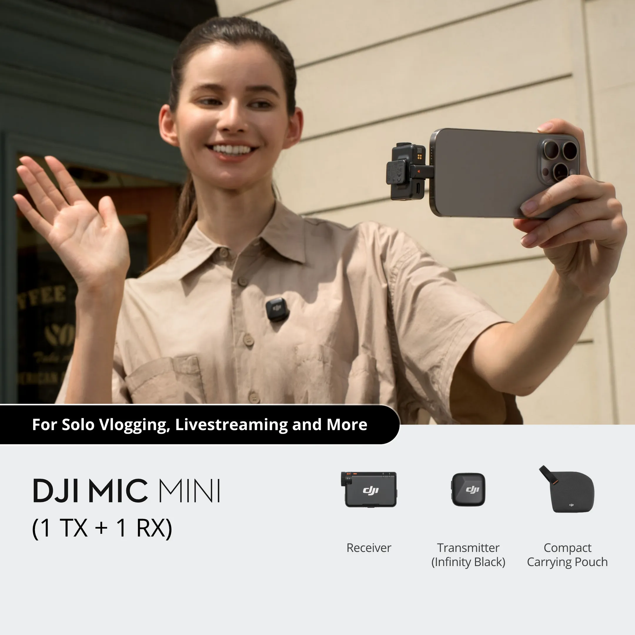 DJI Microphone Mic Mini - 1 TX + 1 RX image