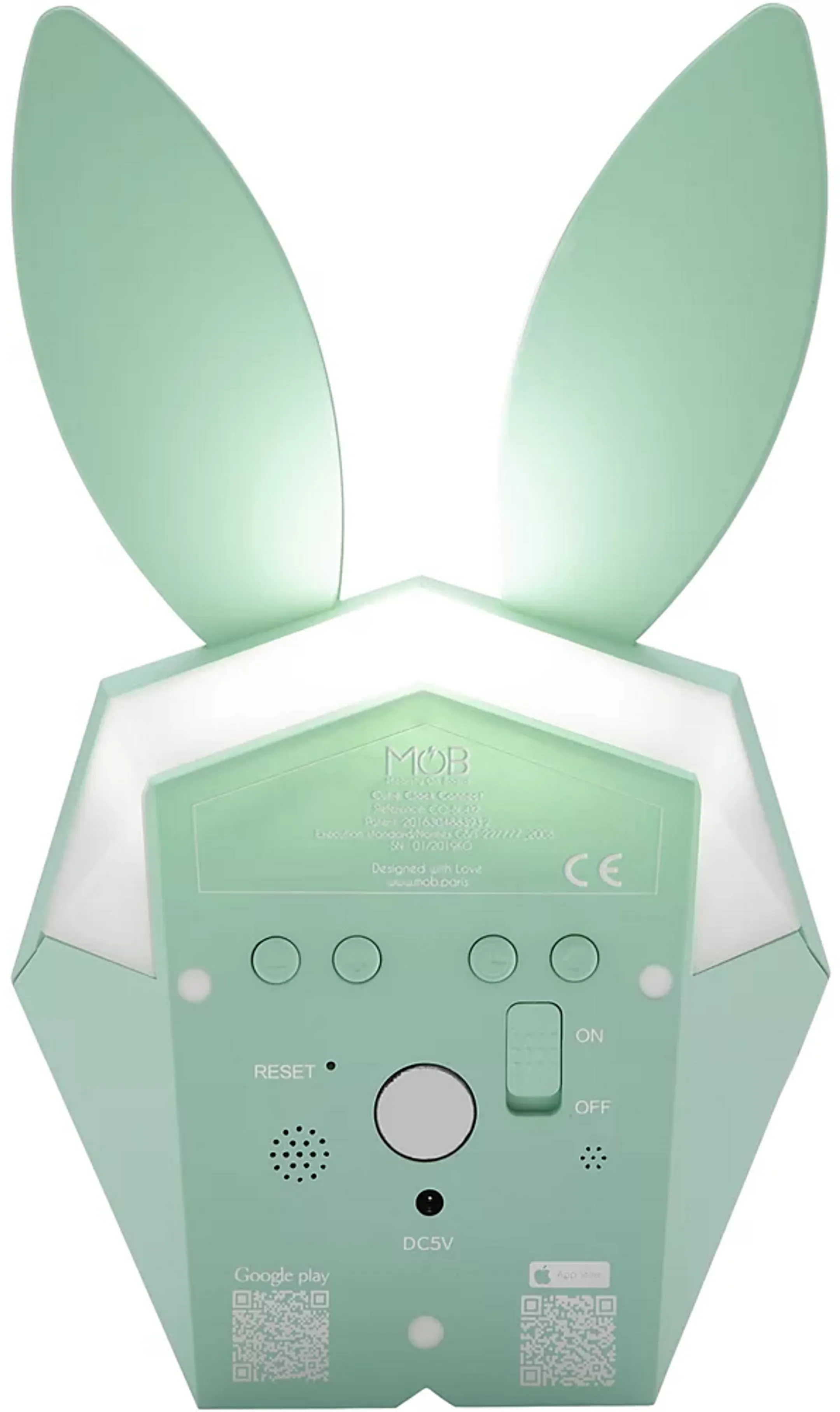 Mobility on Board Réveil Cutie Clock - Bleu image