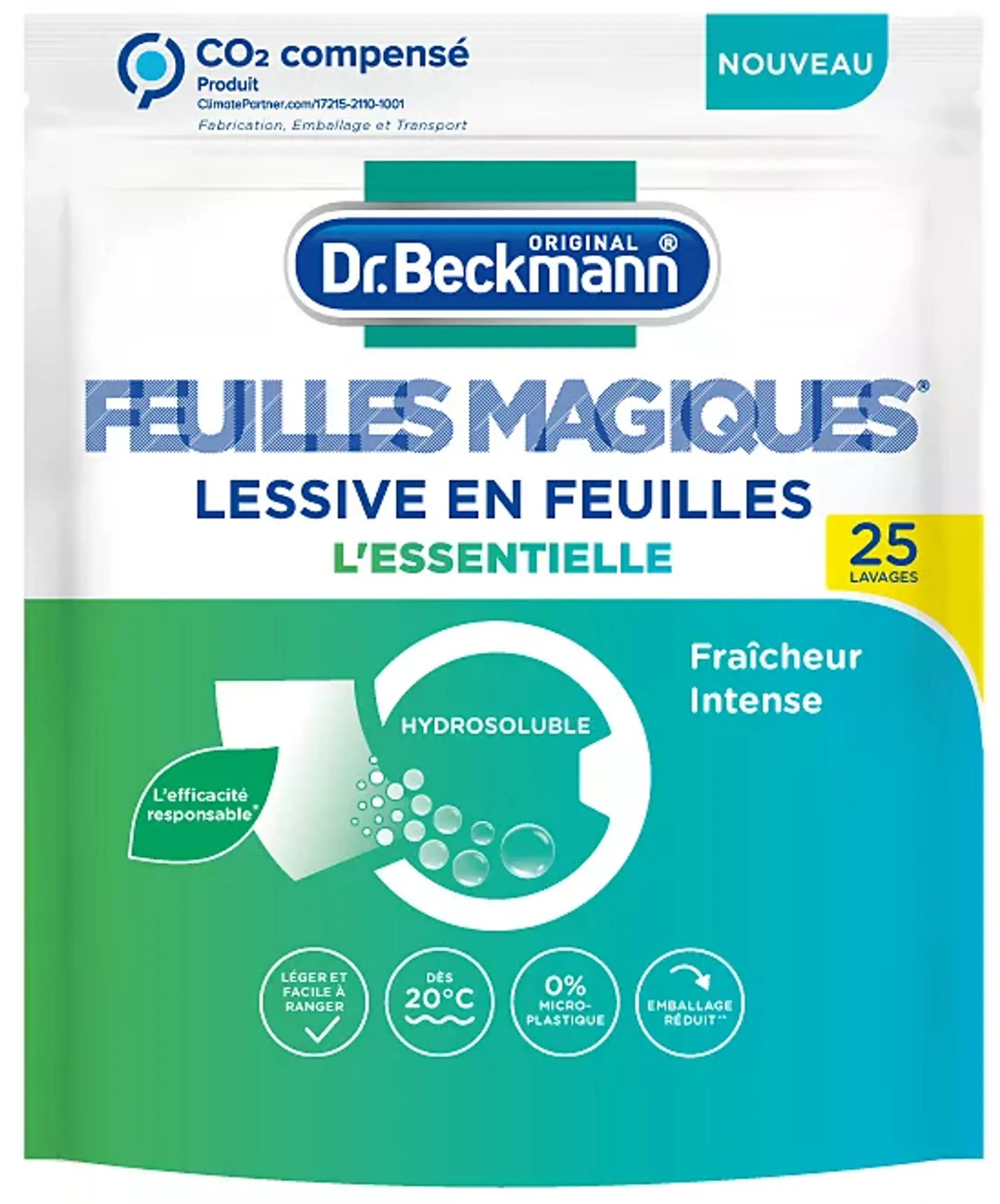 Washing-up liquid L'essentielle - 25 washes - Intense Freshness