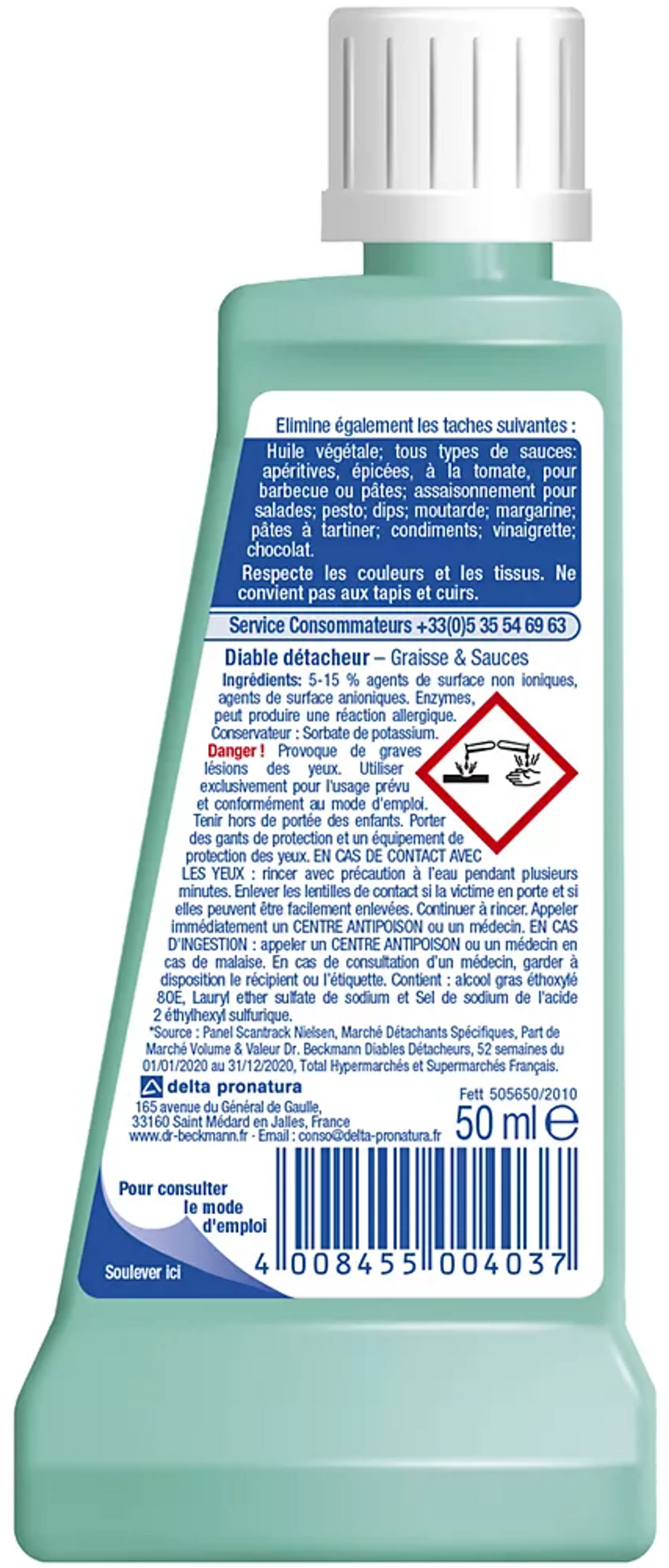 Dr Beckmann Textile Stain Remover Devil Stain Remover - Grease and Sauces image