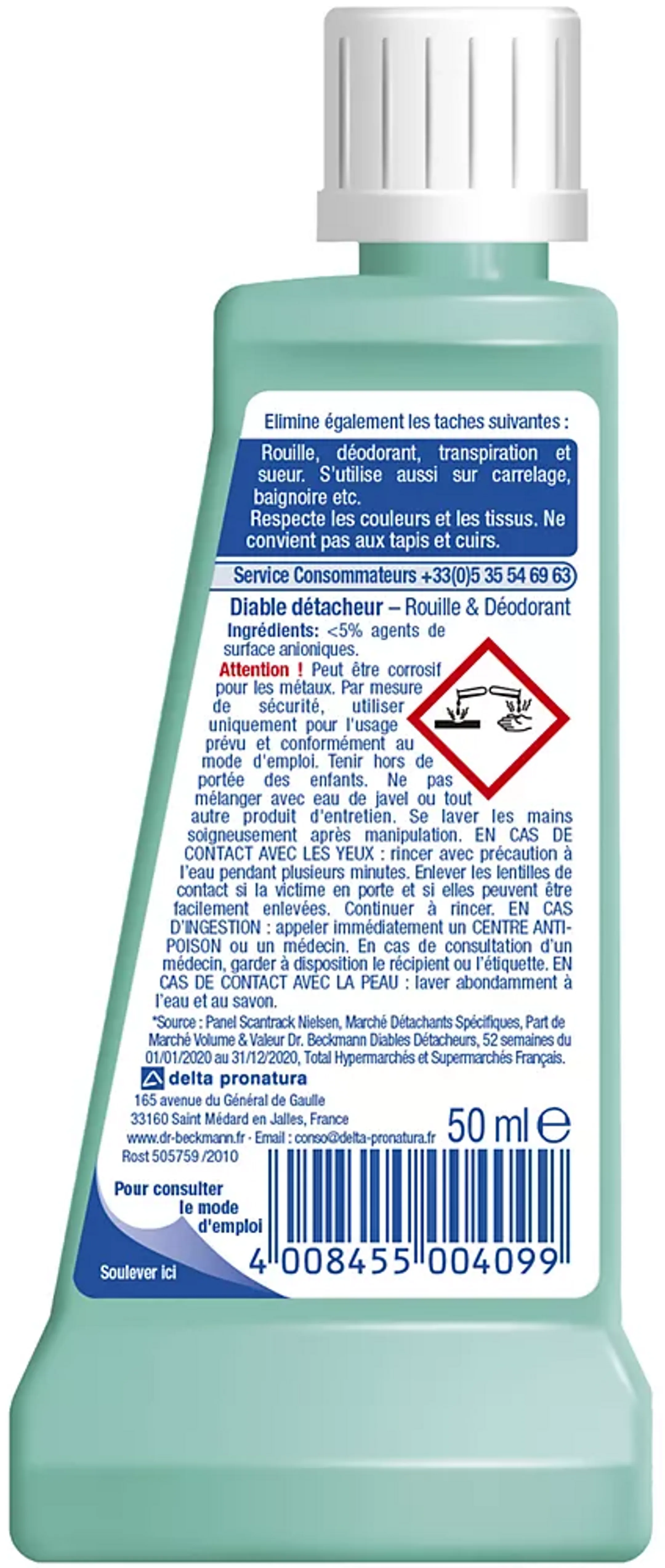 Dr Beckmann Textile Stain Remover Devil Stain Remover - Rust & Deodorant image