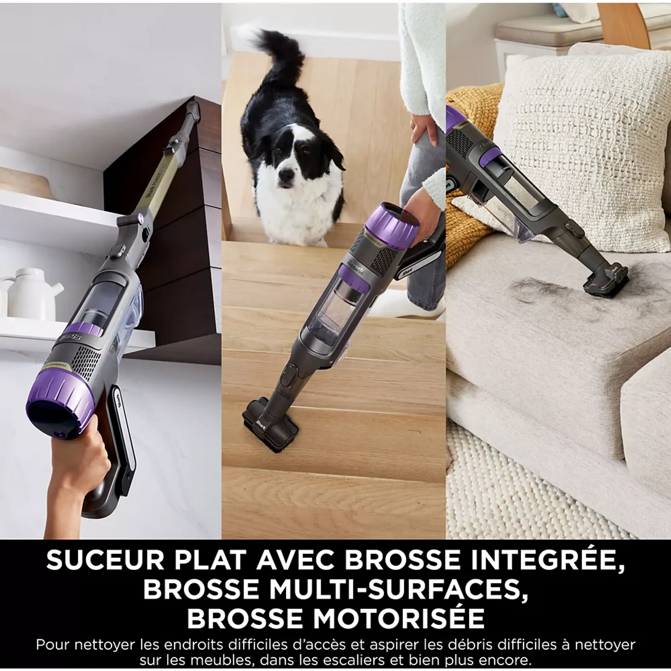 Shark Aspirateur balai PowerDetect avec base automatique IP3251EUT image