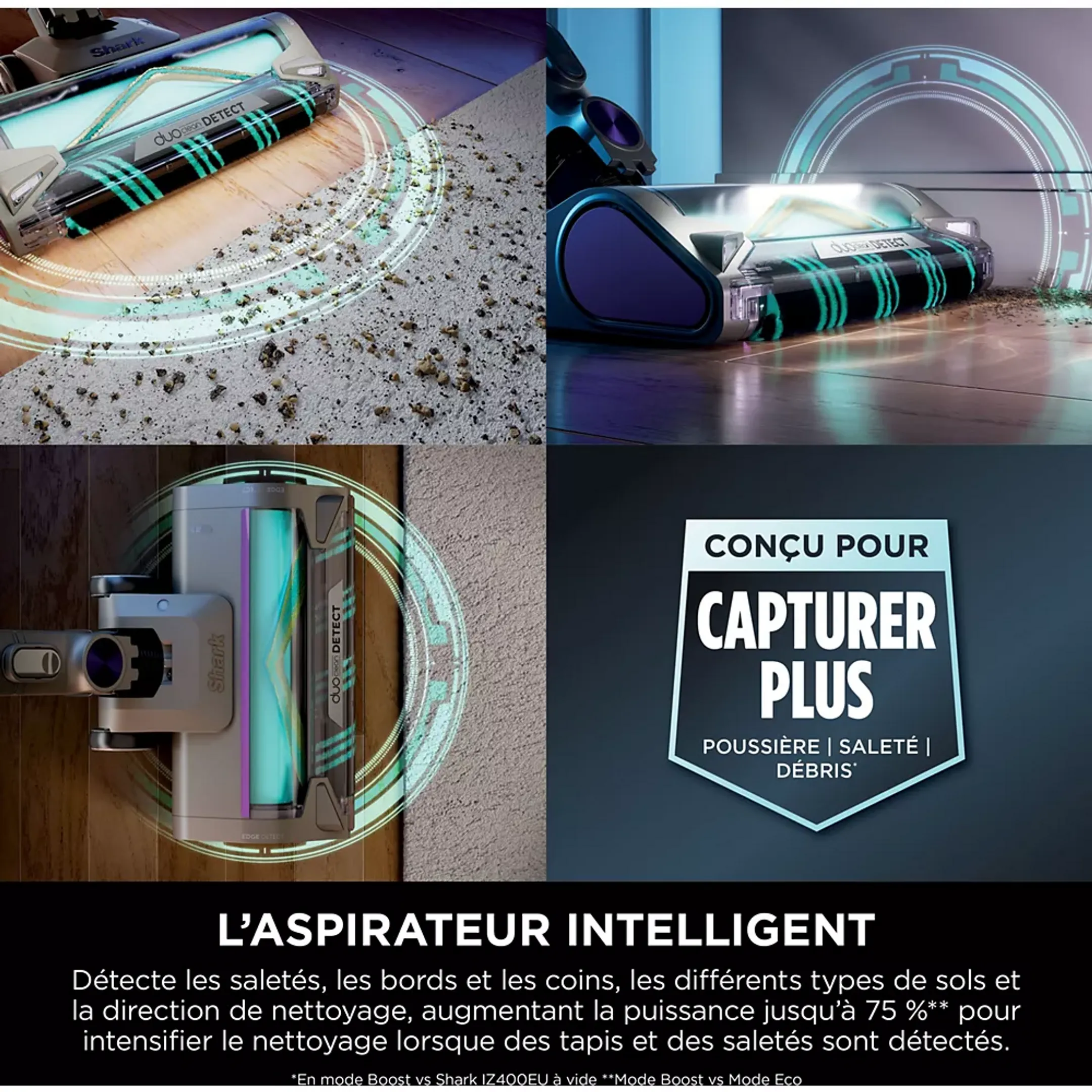 Shark Aspirateur balai PowerDetect avec base automatique IP3251EUT image