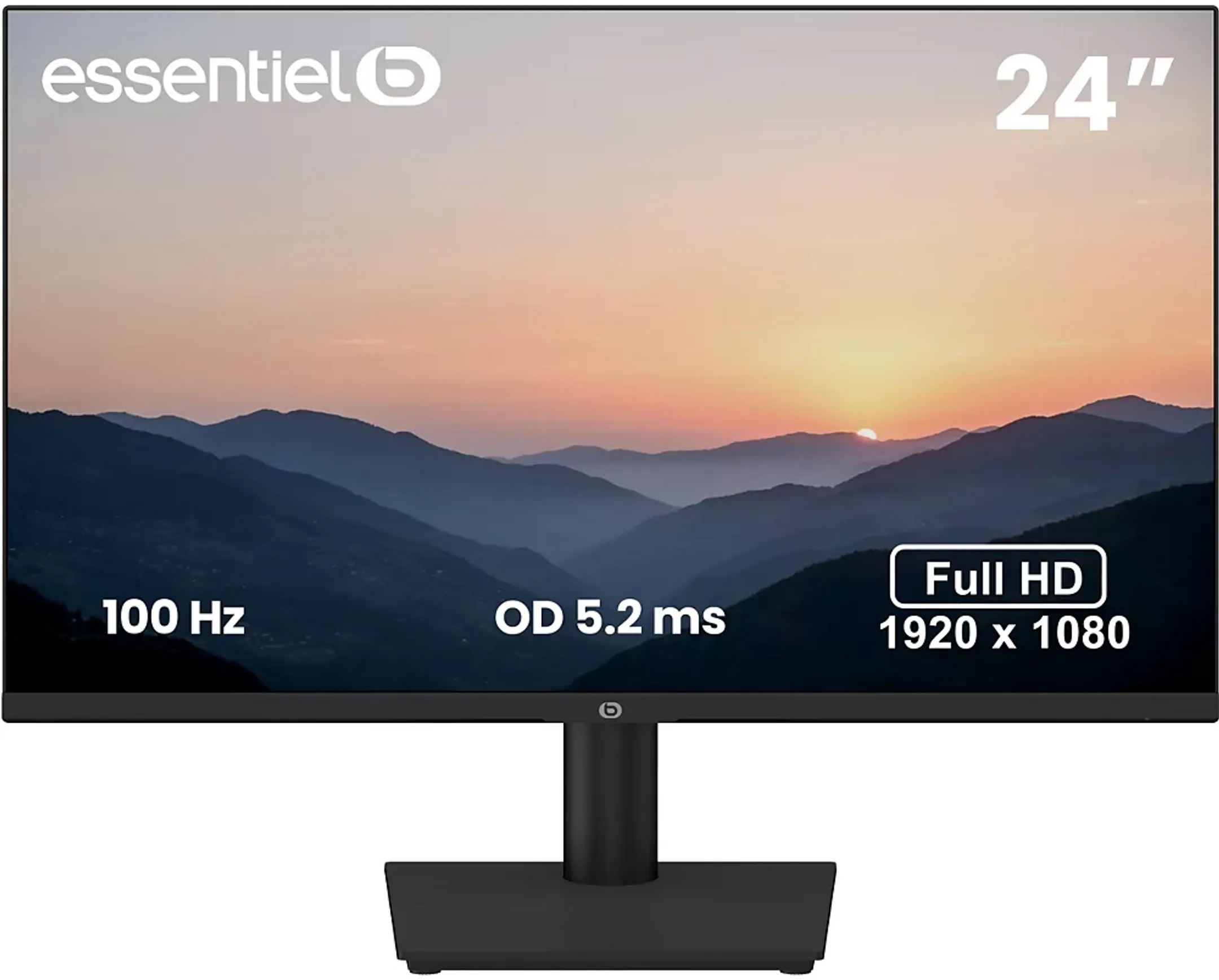 Moniteur 24" FHD 100Hz Pixel View - Noir