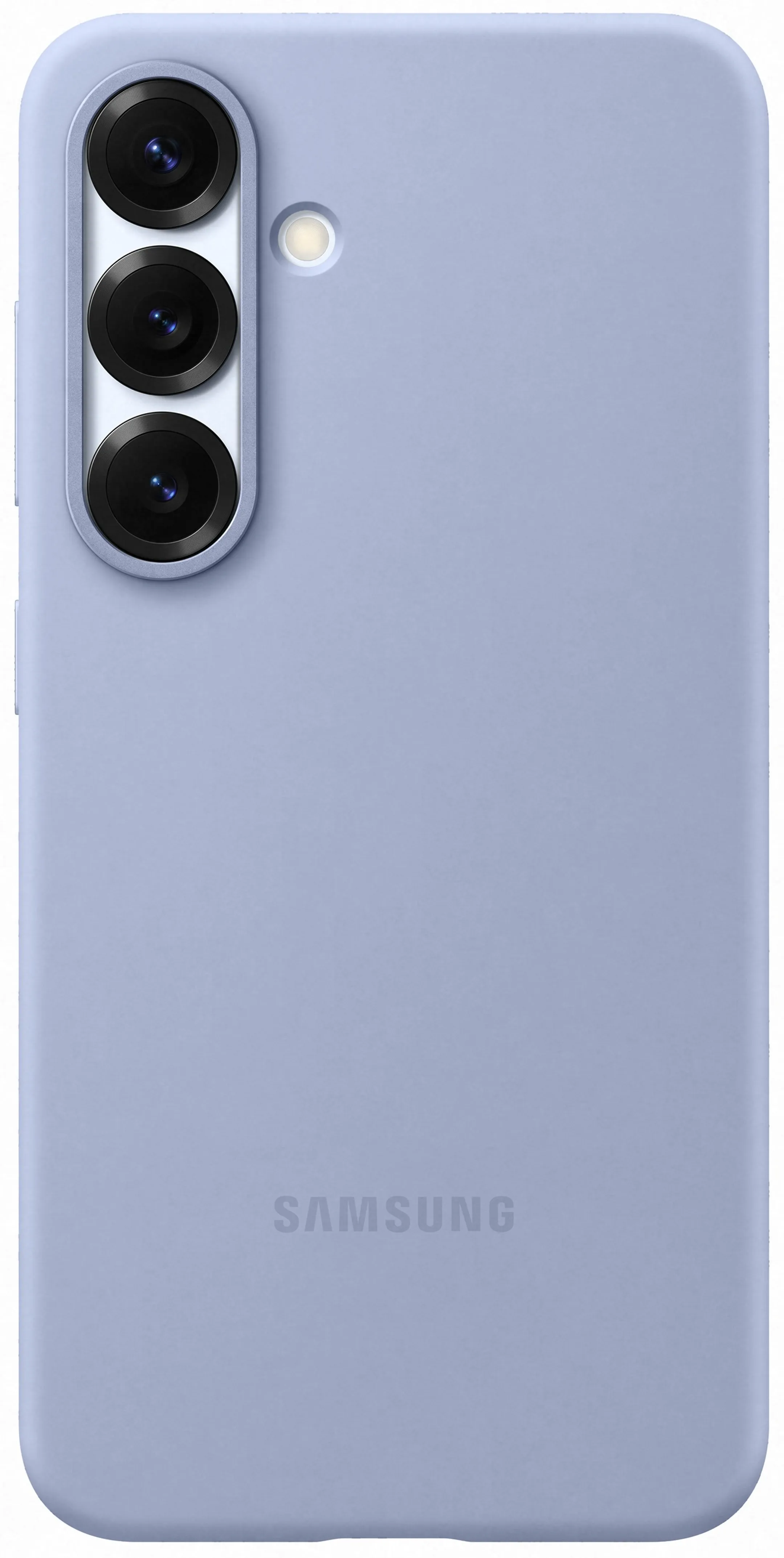 Coque en silicone pour Galaxy S25+ - Bleu clair